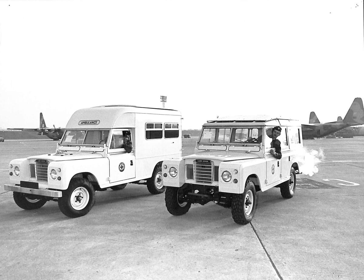 Land Rover Celebrates 70 Years with British Red Cross: A Classic ...