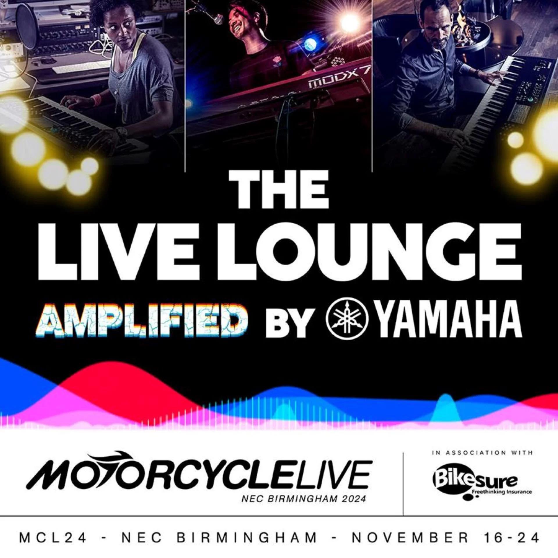 Motorcycle Live 2024 Invites Musicians to Perform at the New Live Lounge AMPLIFIED by Yamaha