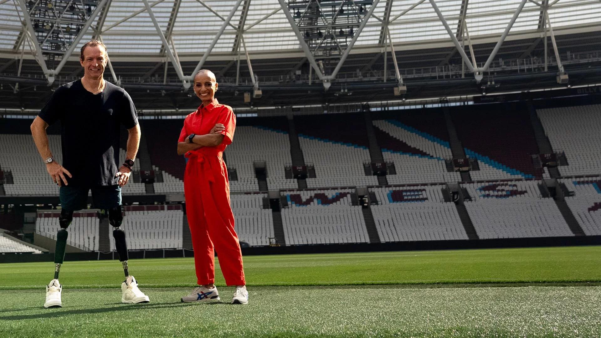 Nissan Supports Inclusive Running Event with Richard Whitehead and Adele Roberts in Stratford
