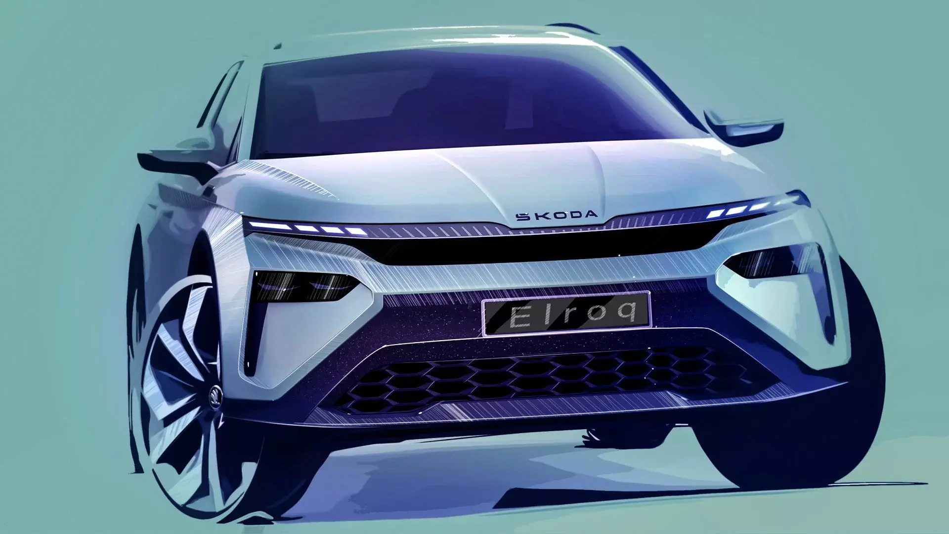 Škoda Unveils Striking New Design for the All-Electric Elroq