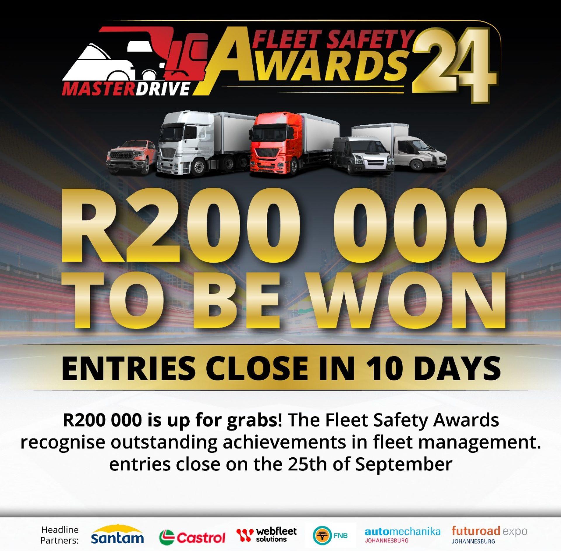 South Africa’s Top Fleet Managers Compete for R200,000 in the 2024 Fleet Safety Awards