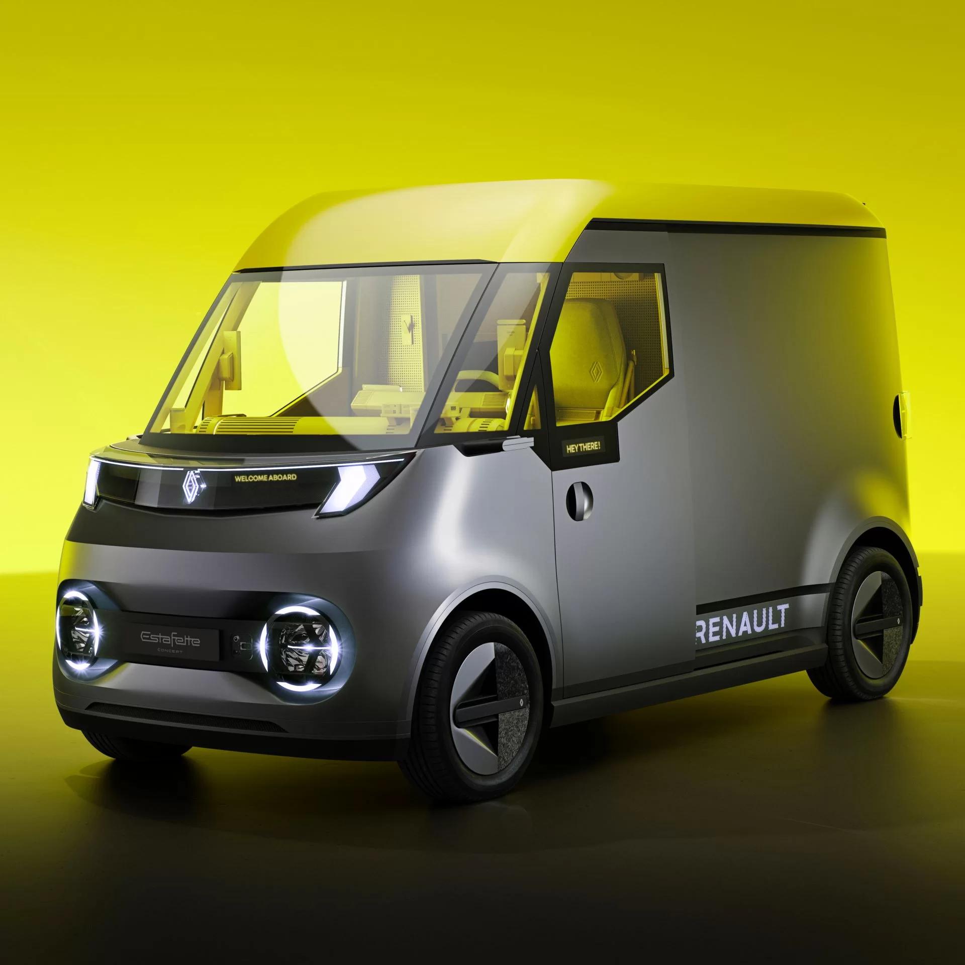 Urban Logistics Redefined: The Innovative Design of the Renault Estafette Concept