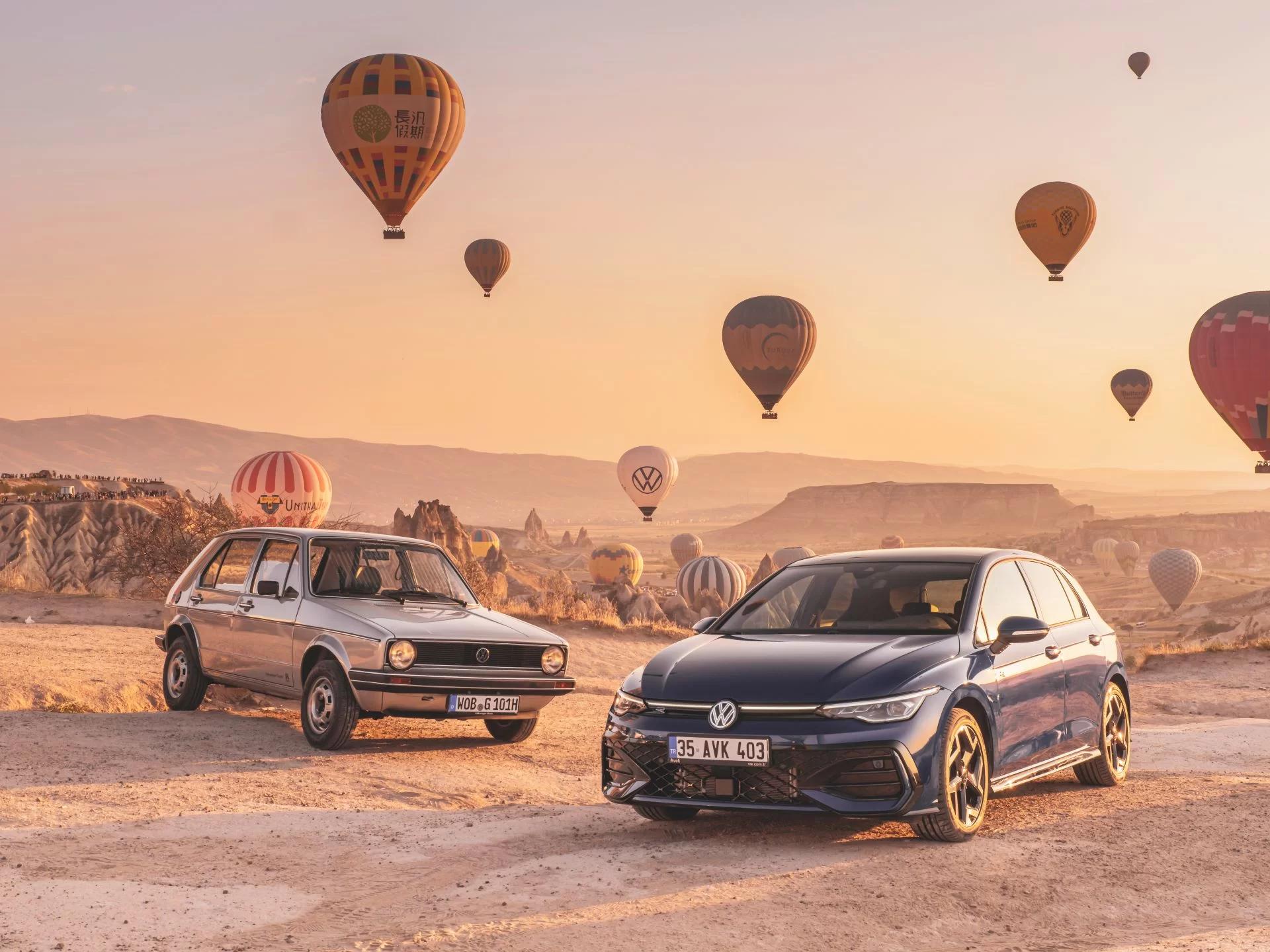 Volkswagen Commemorates 50 Years of the Golf with a Spectacular Hot-Air Balloon Launch in Cappadocia