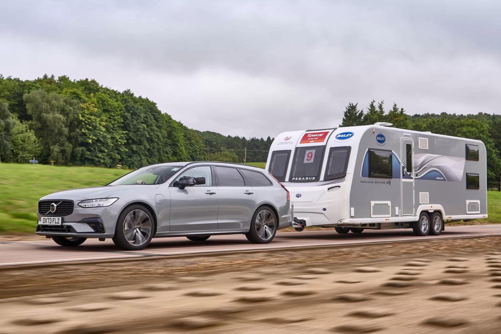 Volvo XC60 Named Overall Towcar of the Year 2025 by Caravan and Motorhome Club