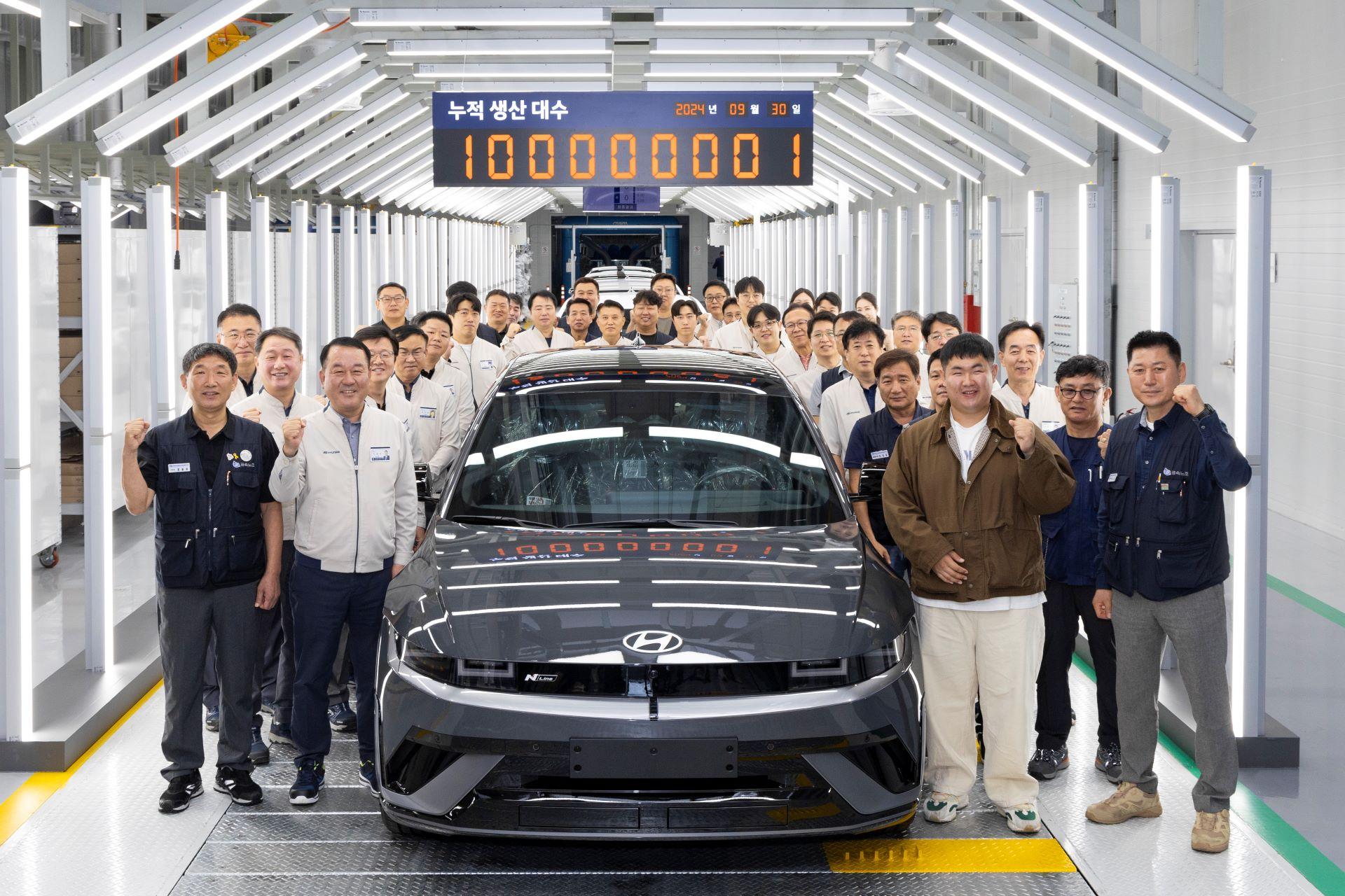 Hyundai Motor Company Celebrates a Remarkable Milestone: 100 Million Vehicles Produced
