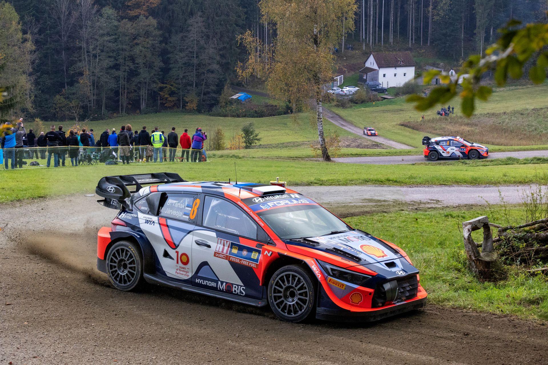 Hyundai Motorsport Celebrates Stellar Super Sunday at Central European Rally