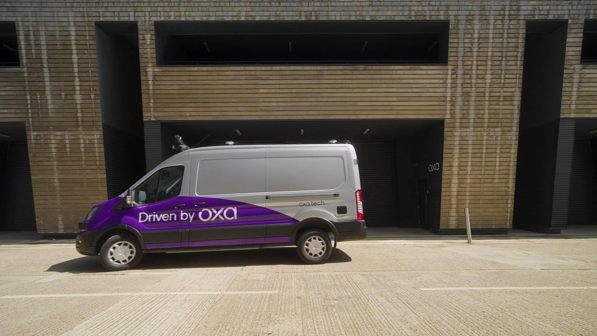 Oxa’s Autonomous Ford E-Transit Vans and Minibuses Drive Forward the Future of Commercial Fleets