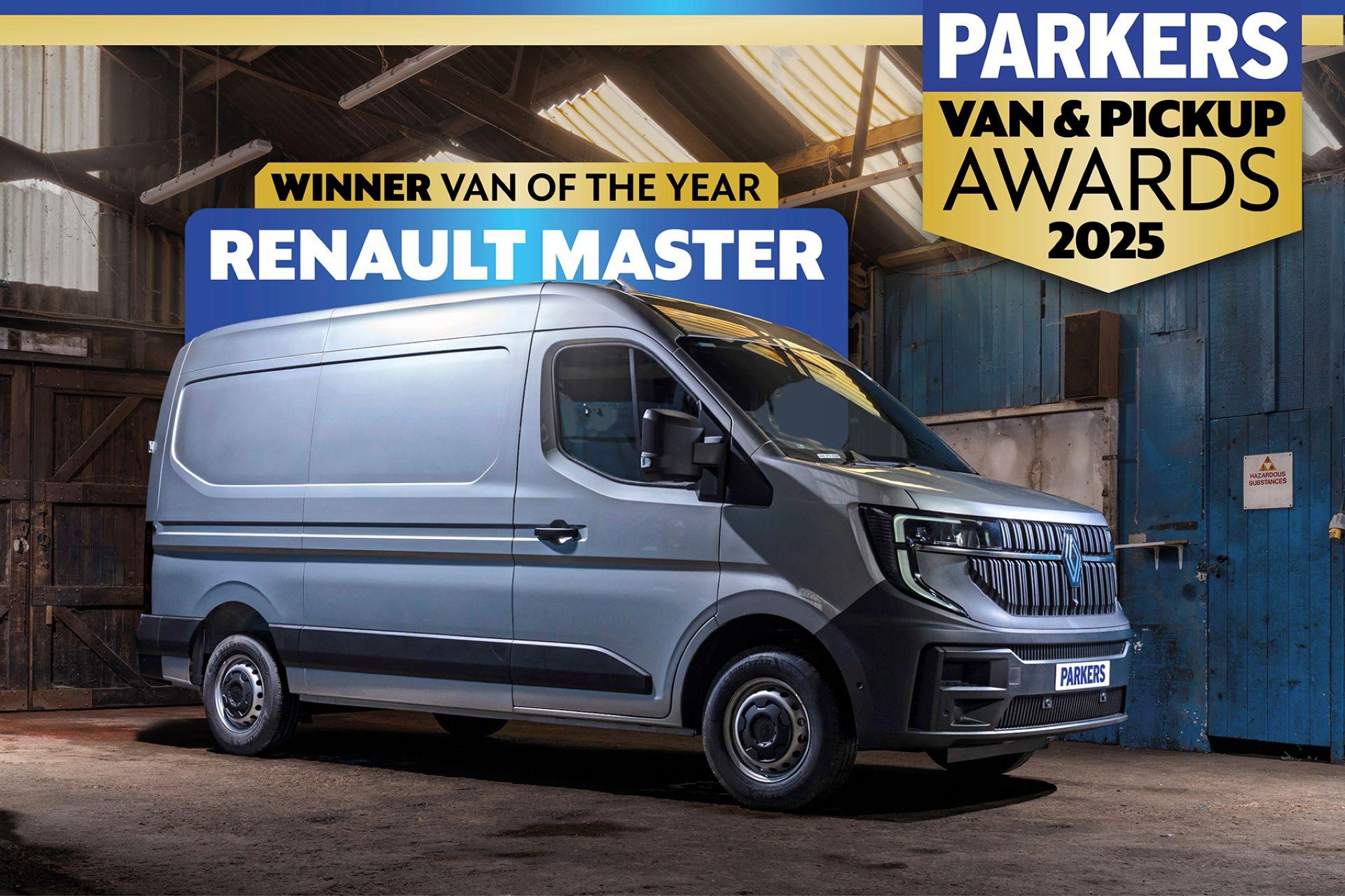 Renault Master Triumphs at the Parkers Van and Pickup Awards 2025