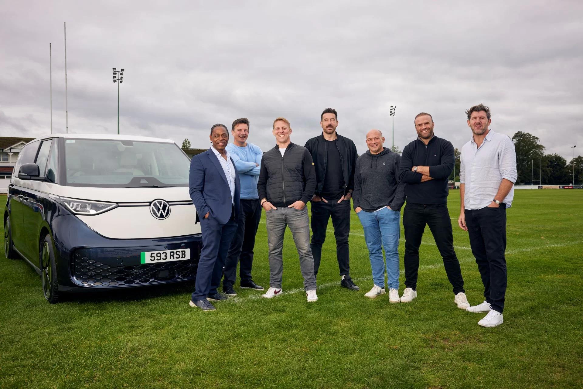 Volkswagen ID. Buzz 7-Seater: The All-Electric Icon Stuns with a Legendary Rugby Test-Drive