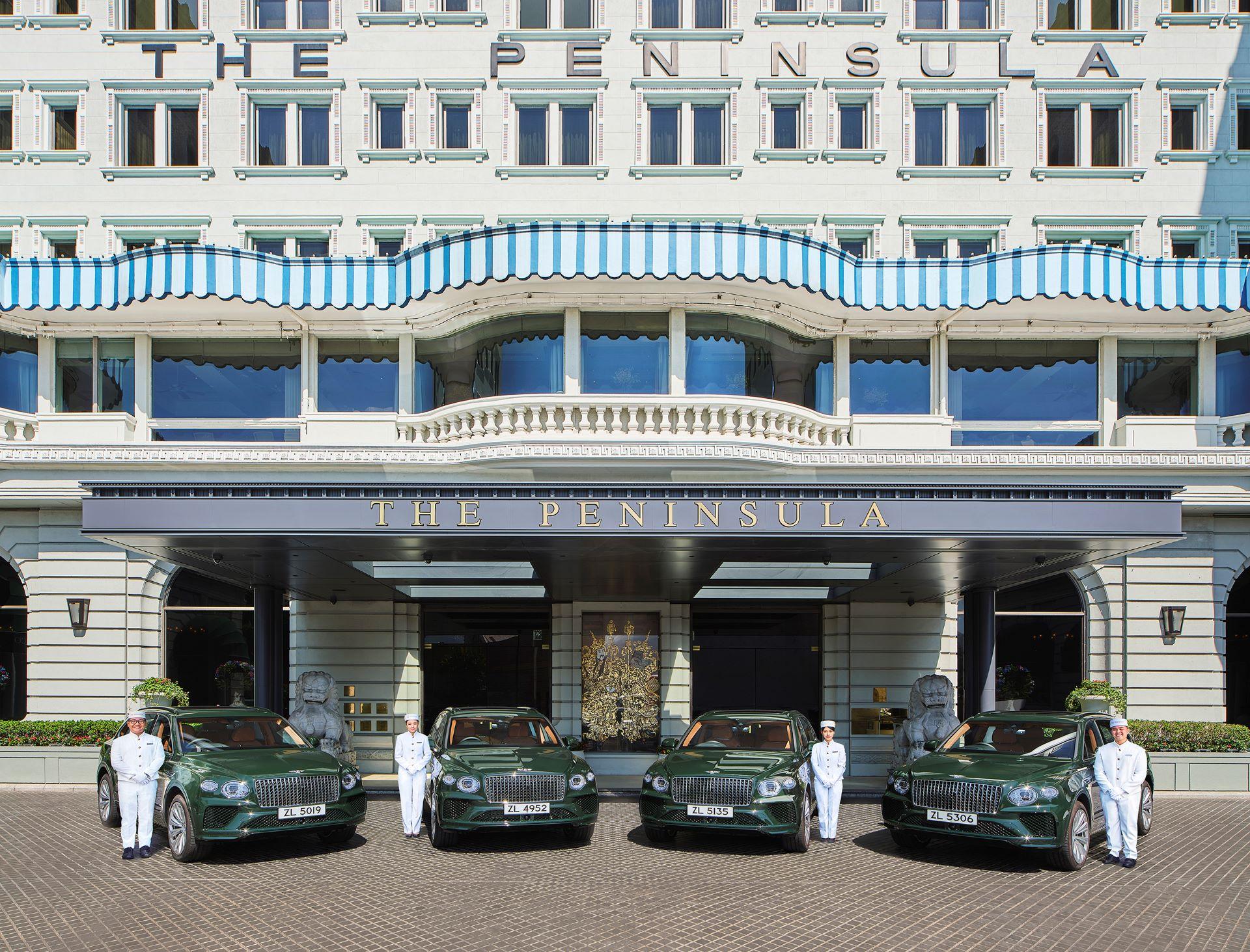Bentley Delivers Bespoke Bentayga EWB Azure Fleet to The Peninsula Hong Kong