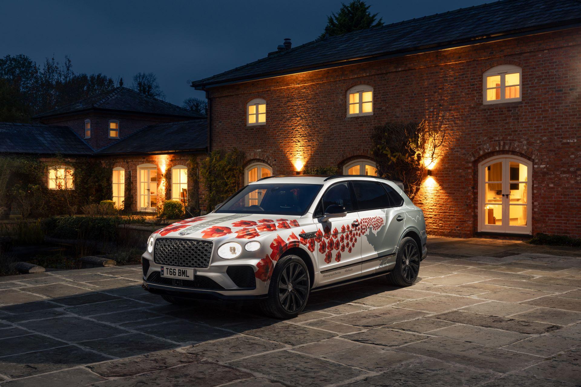 Bentley’s Tribute to Remembrance Day: A Unique Bentayga EWB Mulliner Honours the Fallen