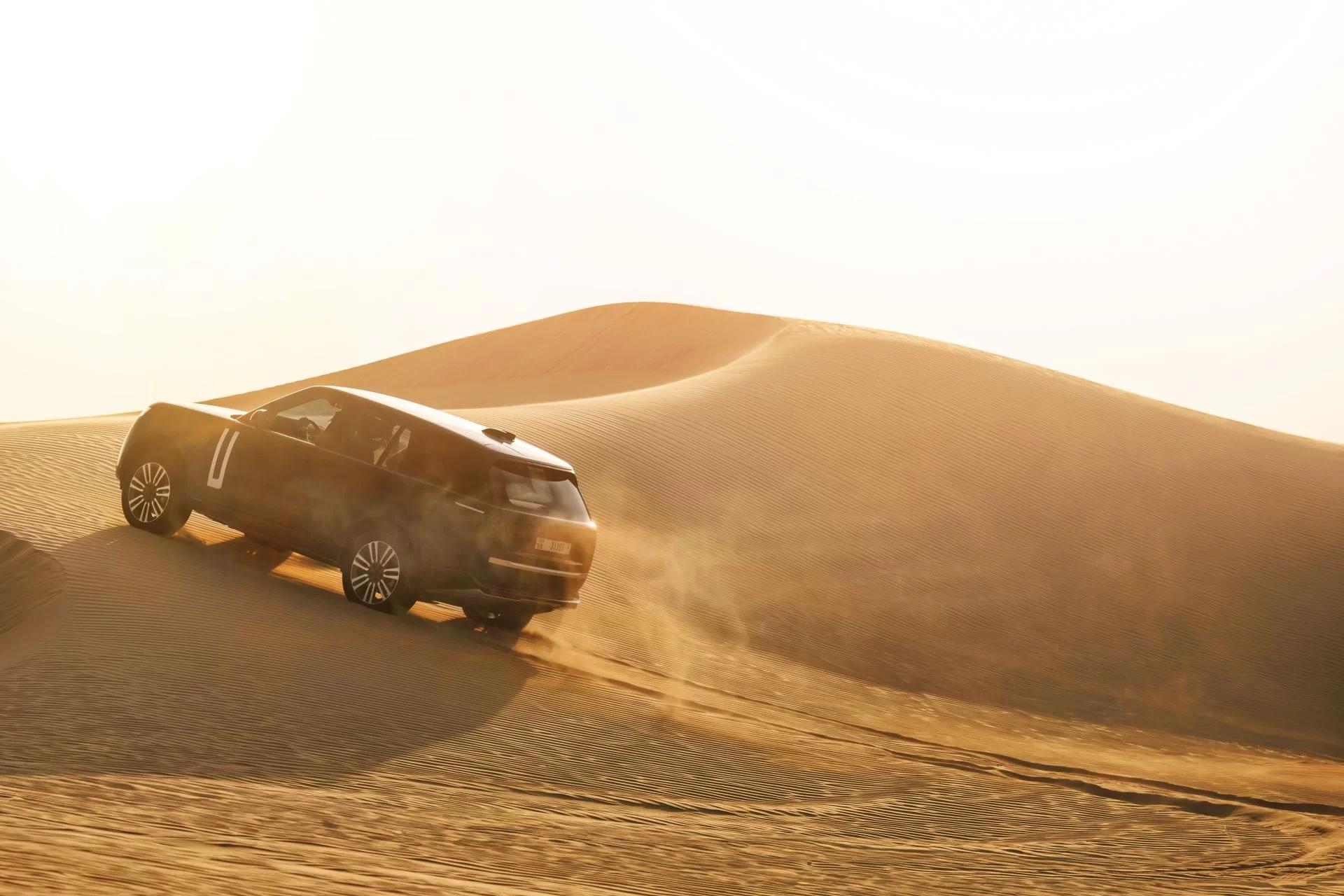 Elegance in Extremity: Range Rover Electric Redefines Desert Capability