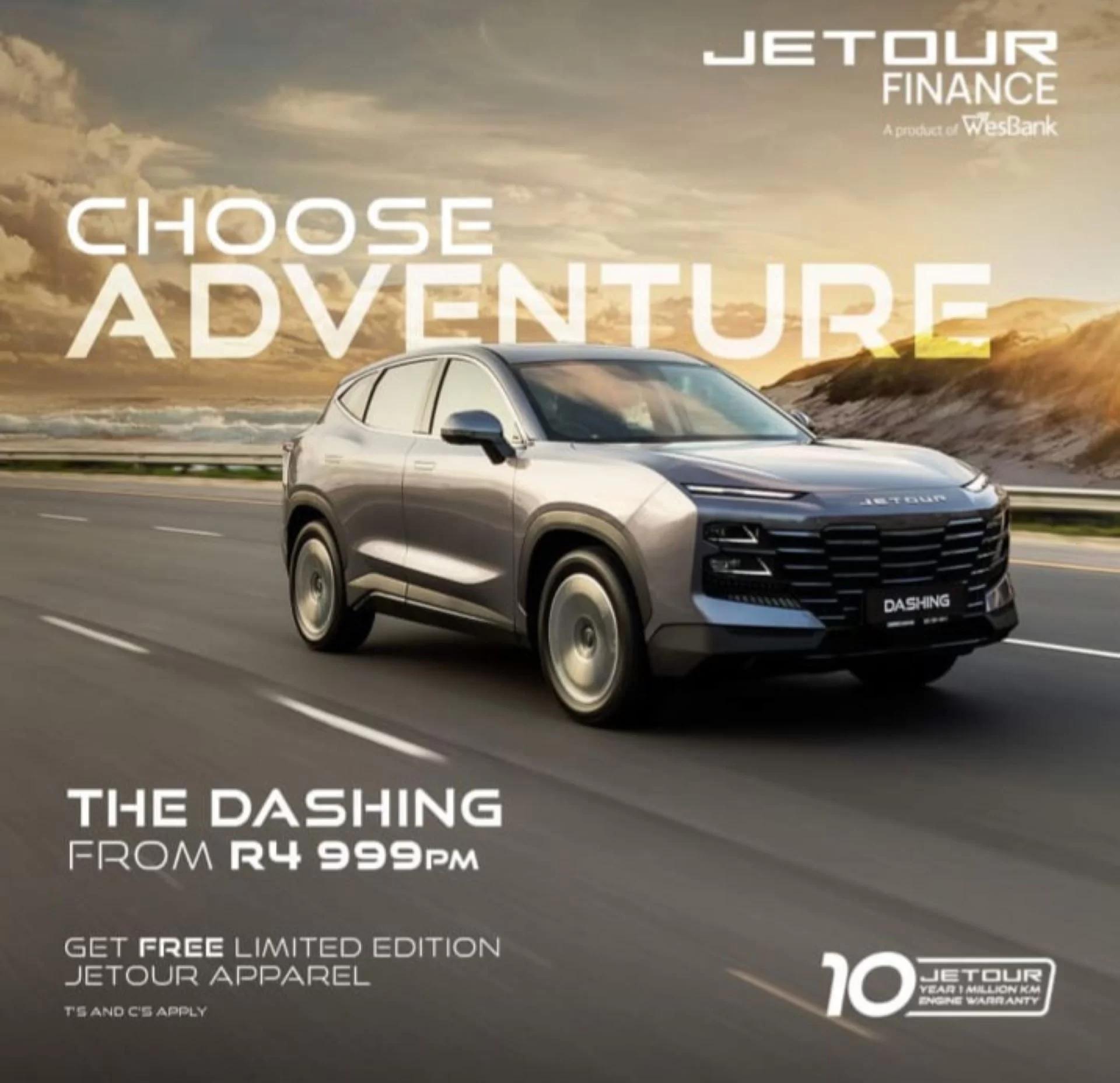 Jetour South Africa and WesBank Forge a Path for Affordable SUV Financing