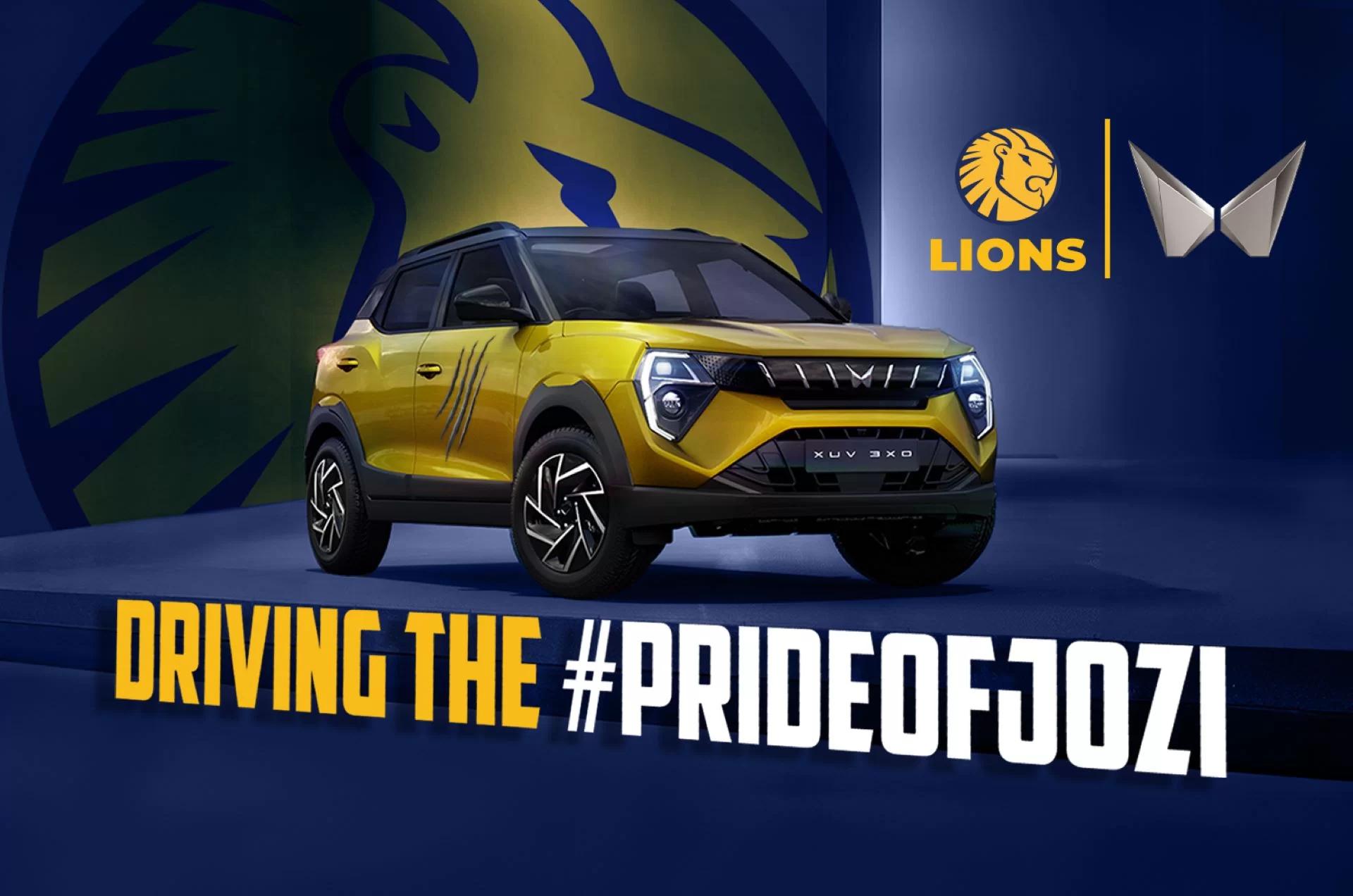 Mahindra Partners with Lions Cricket as Official Vehicle Sponsor