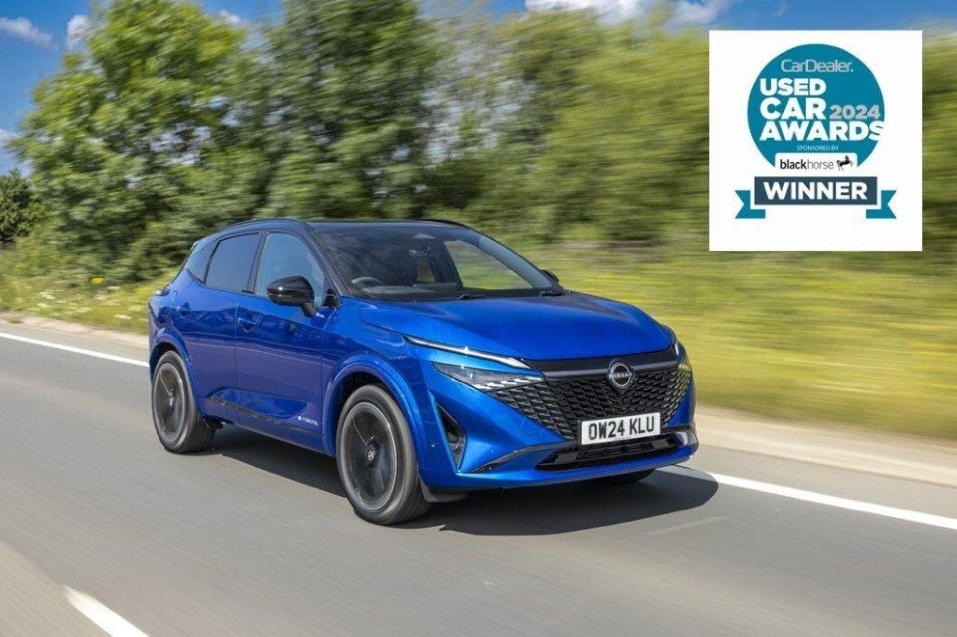 Nissan Qashqai Named Car Dealer Magazine’s Used Car of the Year 2024