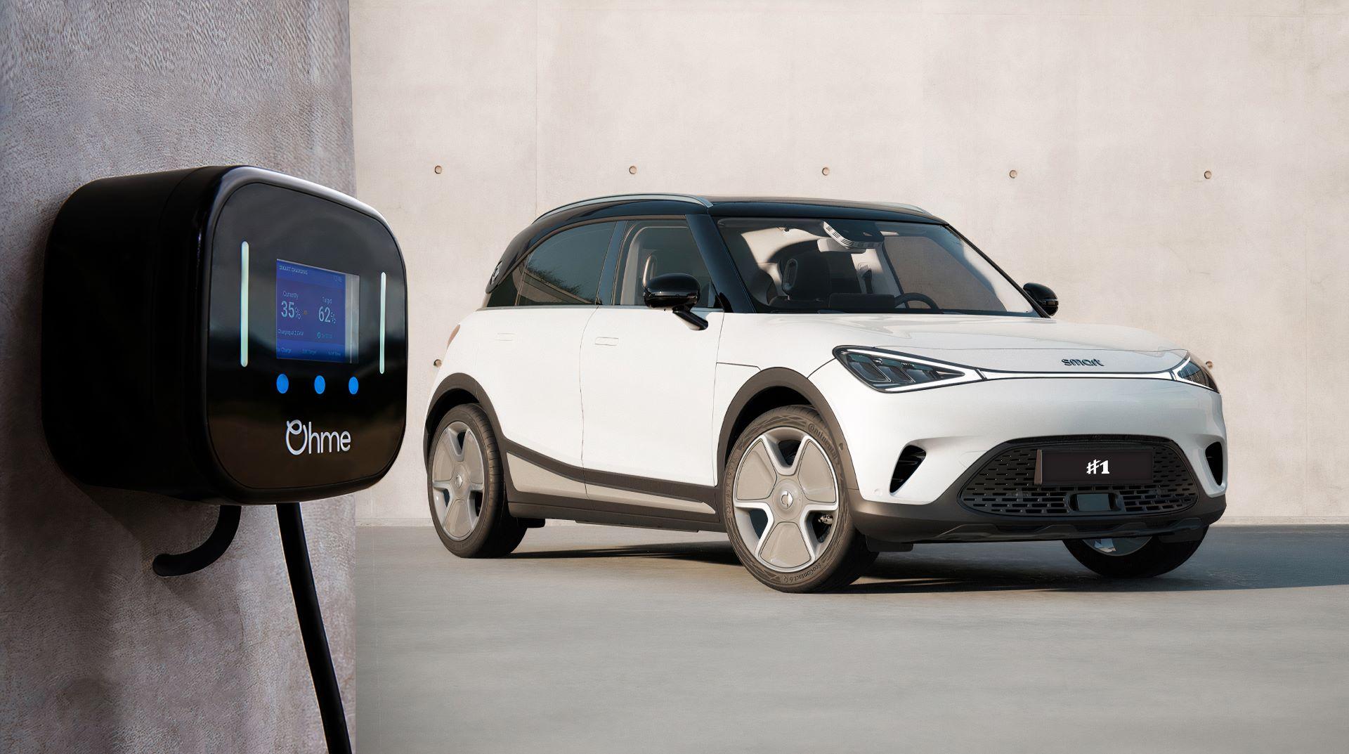 Smart UK Partners with Ohme for Innovative Home EV Charging Solutions