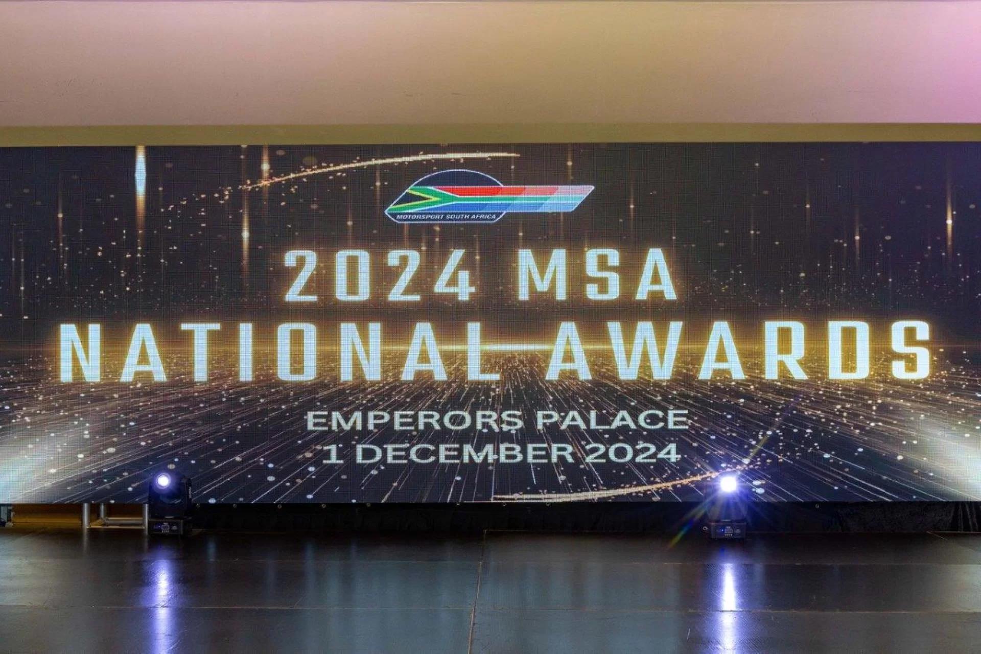 Celebrating the best of South African motorsport at the 2024 MSA National Awards