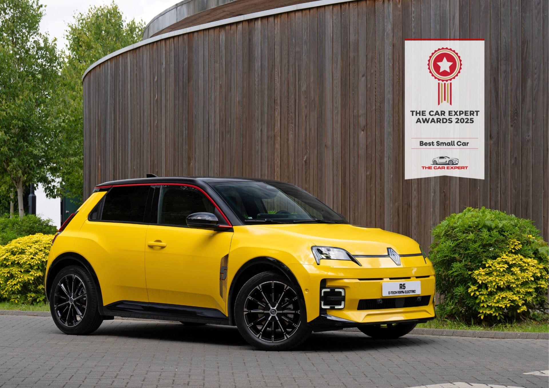 Renault’s Electric Excellence: Renault 5 E-Tech and Scenic E-Tech Crowned at The Car Expert Awards 2025