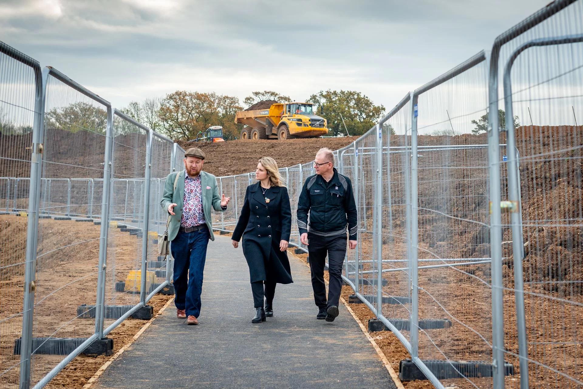 Rolls-Royce Celebrates Upgraded Footpath 417 with Ceremonial Walk