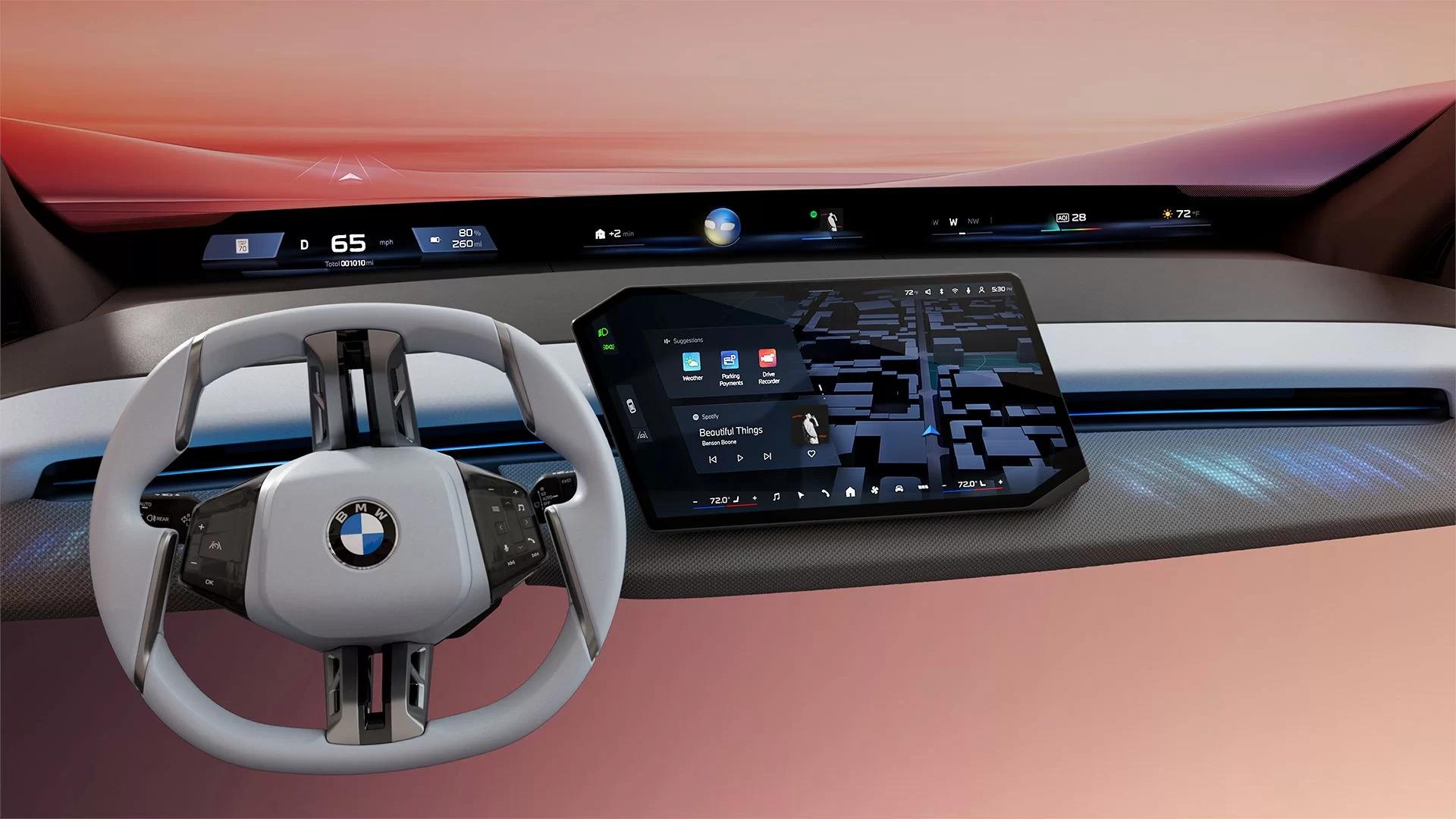 BMW Introduces Revolutionary Panoramic iDrive and Operating System X at CES 2025