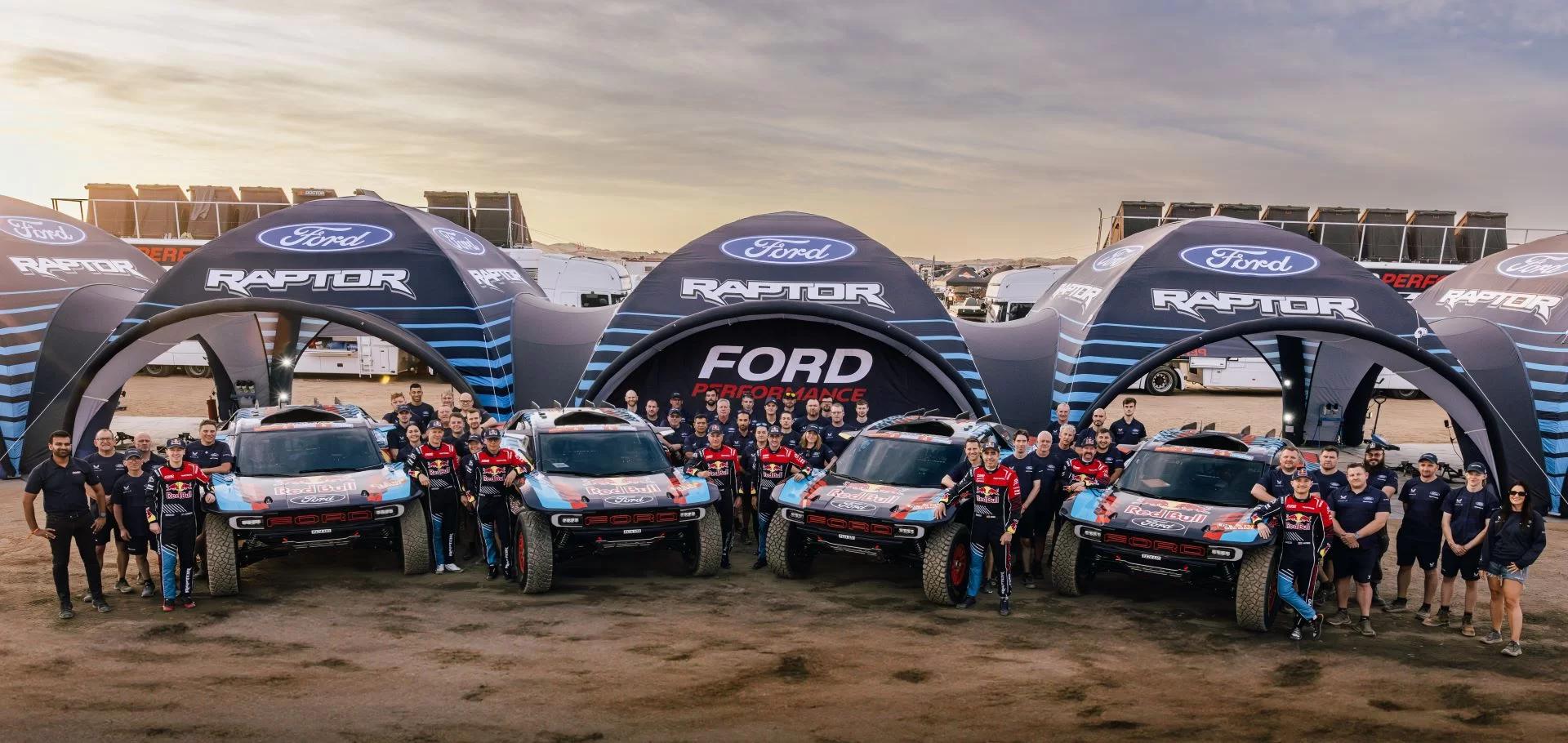 Ford Performance Triumphs in 2025 Dakar Rally with Third-Place Podium Finish: A Historic Debut for the Ford Raptor T1+