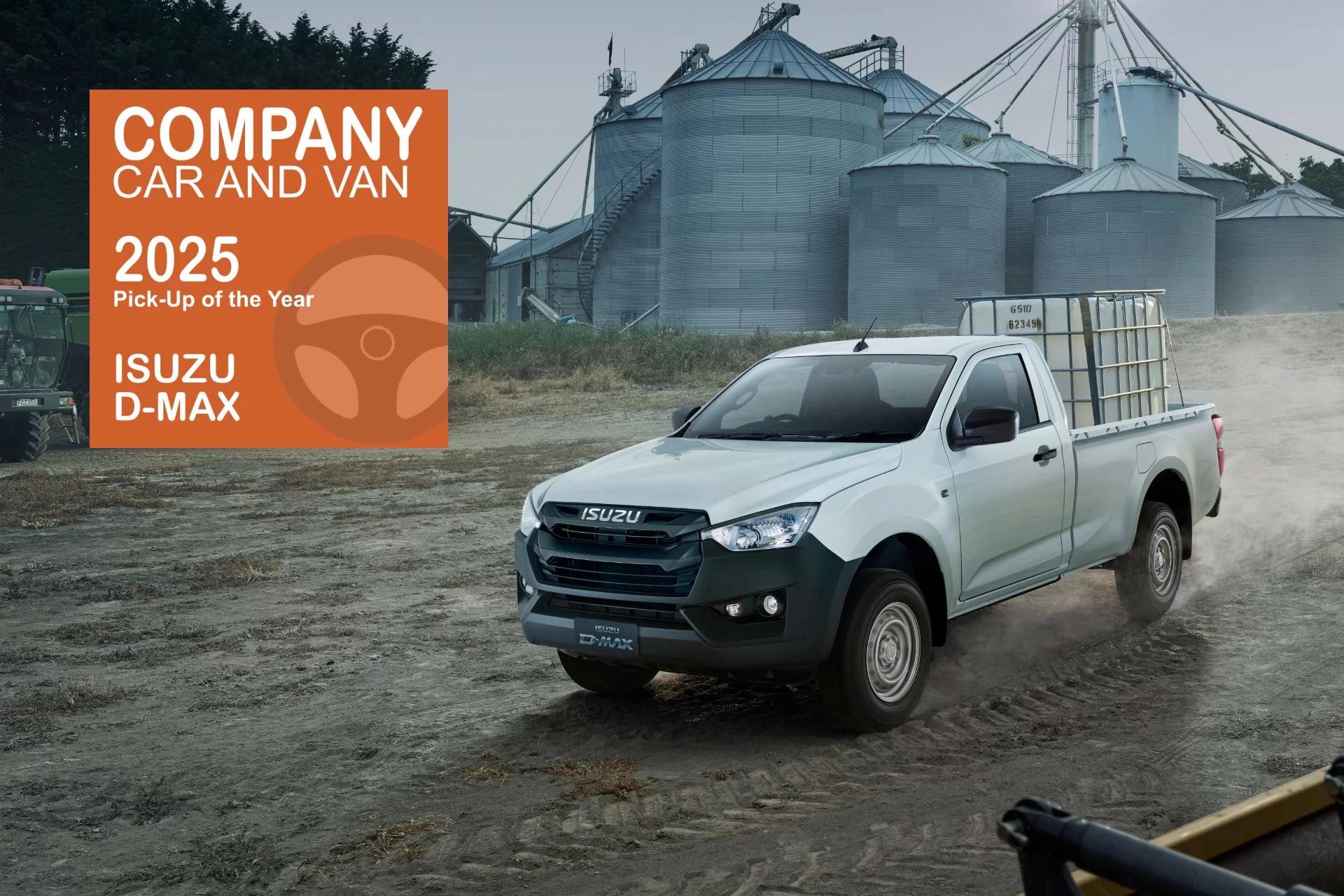 Isuzu D-Max Triumphs Again: ‘Pick-Up of the Year’ for the Fourth Consecutive Year at the Company Car & Van Awards 2025