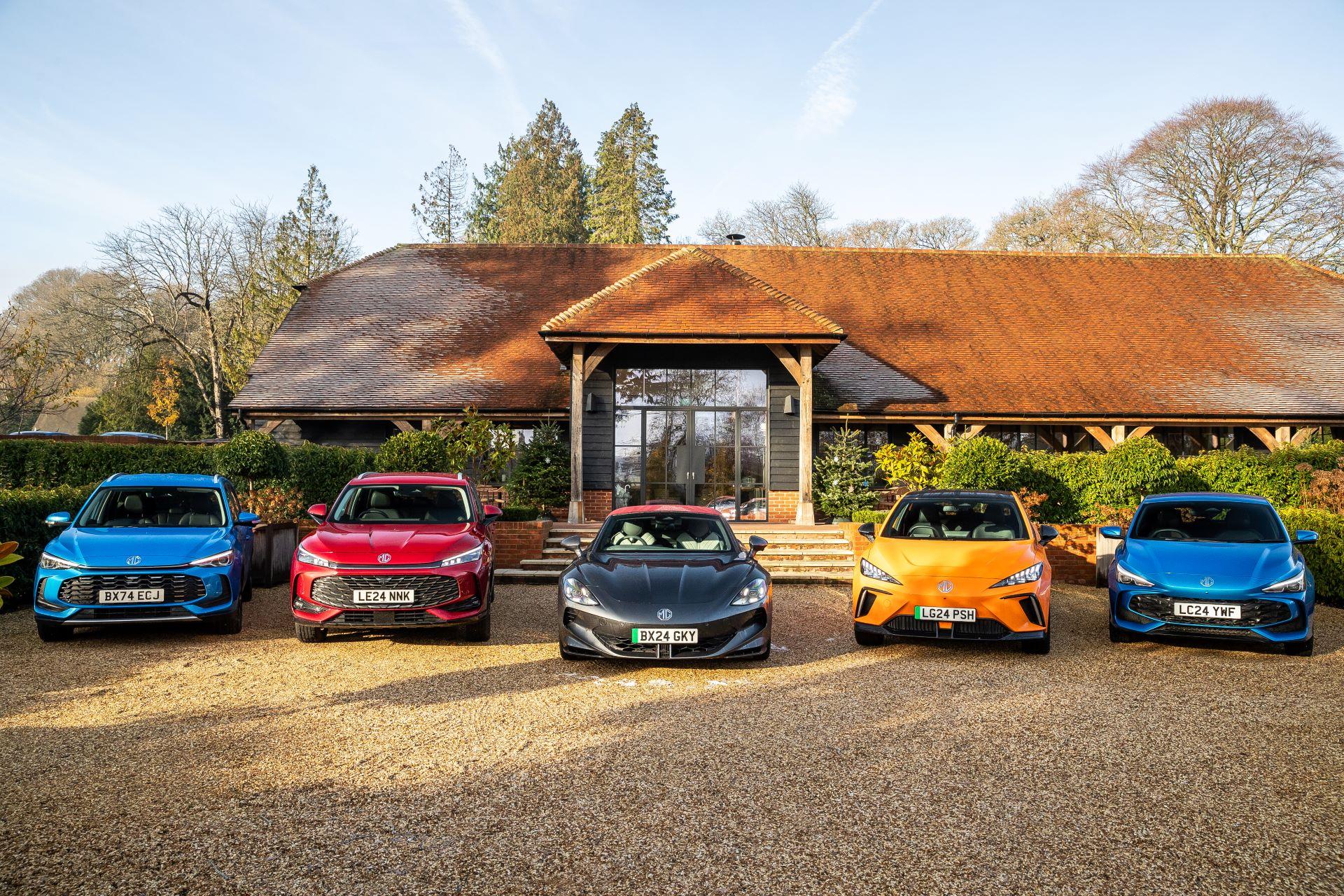 MG Motor UK Celebrates Record-Breaking Sales and Sets Ambitious 2025 Goals
