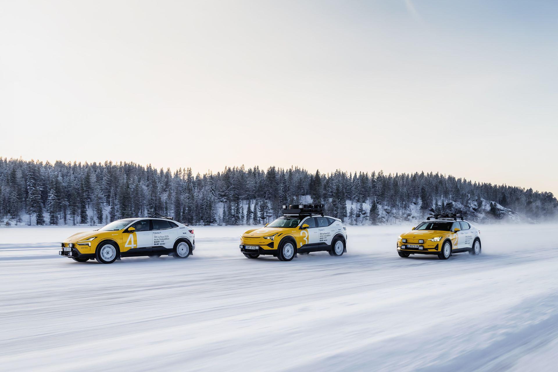 Polestar Unveils Arctic Circle Collection: Electrifying Performance on Ice