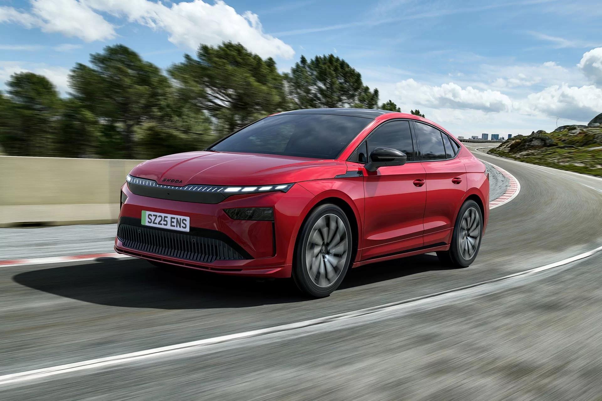 Škoda Unveils the Updated Enyaq Range: Aerodynamic Elegance and Enhanced Performance