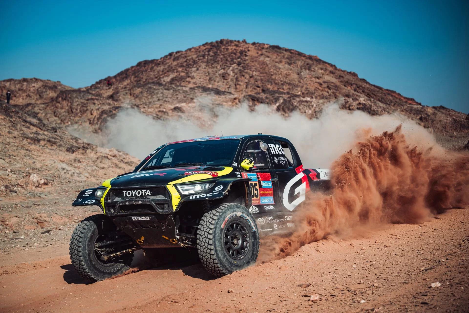 TOYOTA GAZOO Racing Triumphs Again with Stage 8 Victory at Dakar 2025