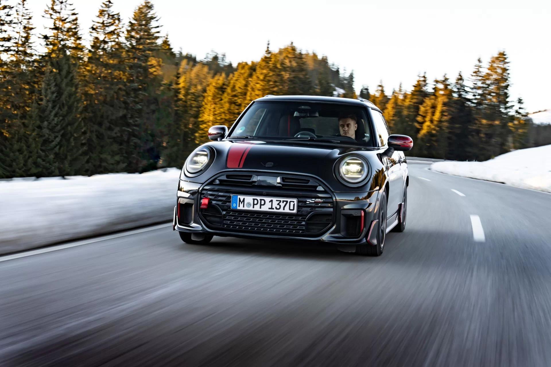 Unleashing Winter Thrills: The MINI John Cooper Works Shines on Ice and Snow