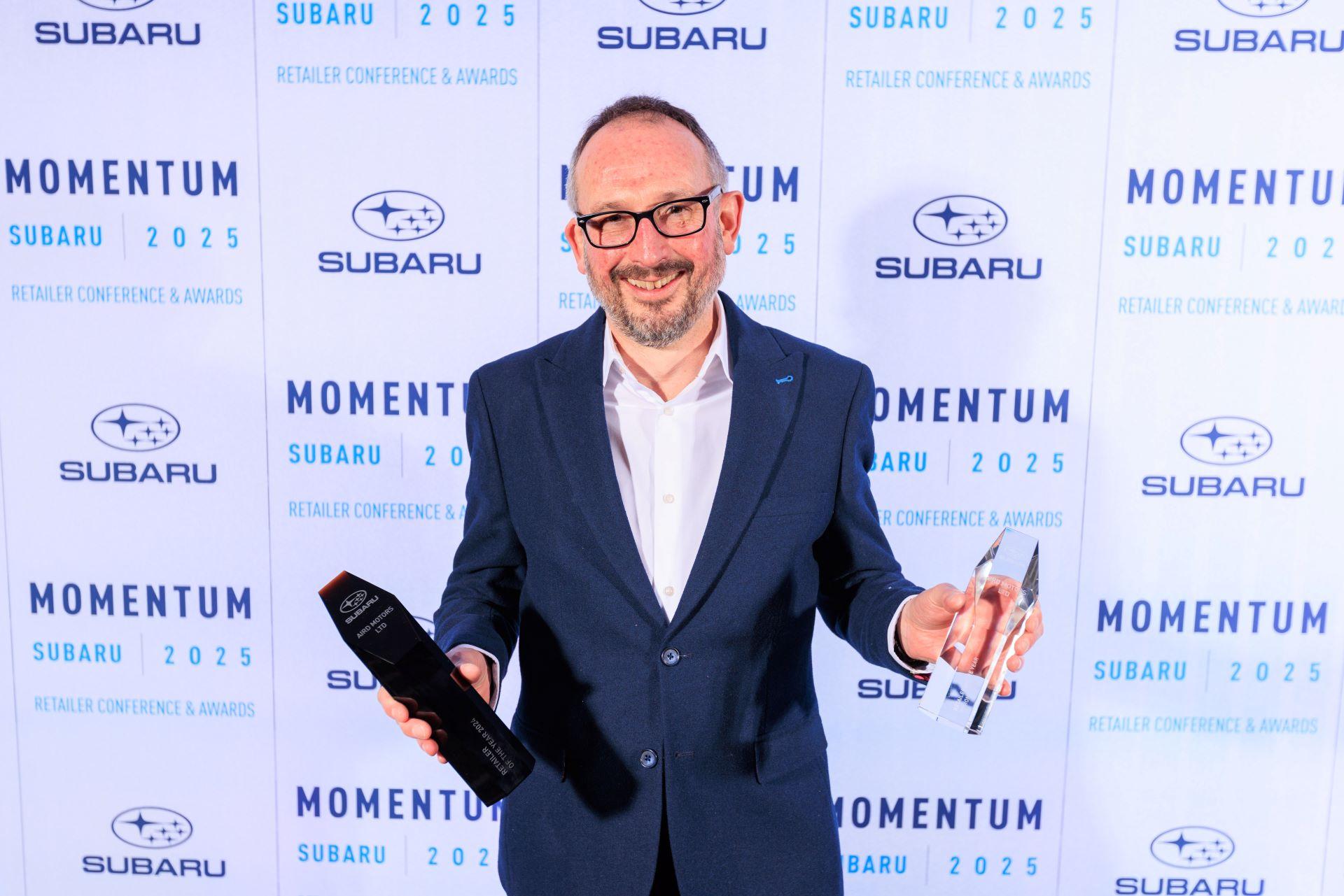 Aird Motors Ltd Named Subaru Retailer of the Year 2024 at Prestigious Annual Awards