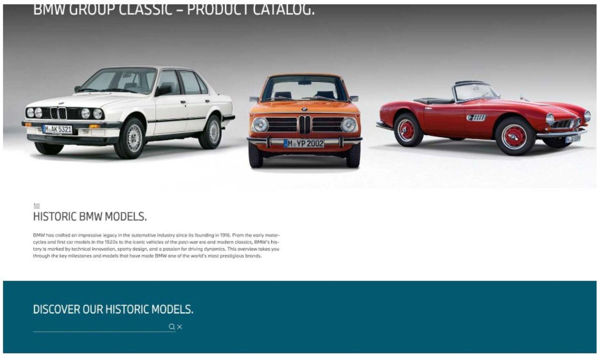 BMW Group Classic Unveils Comprehensive Digital Archive of Historic Vehicles