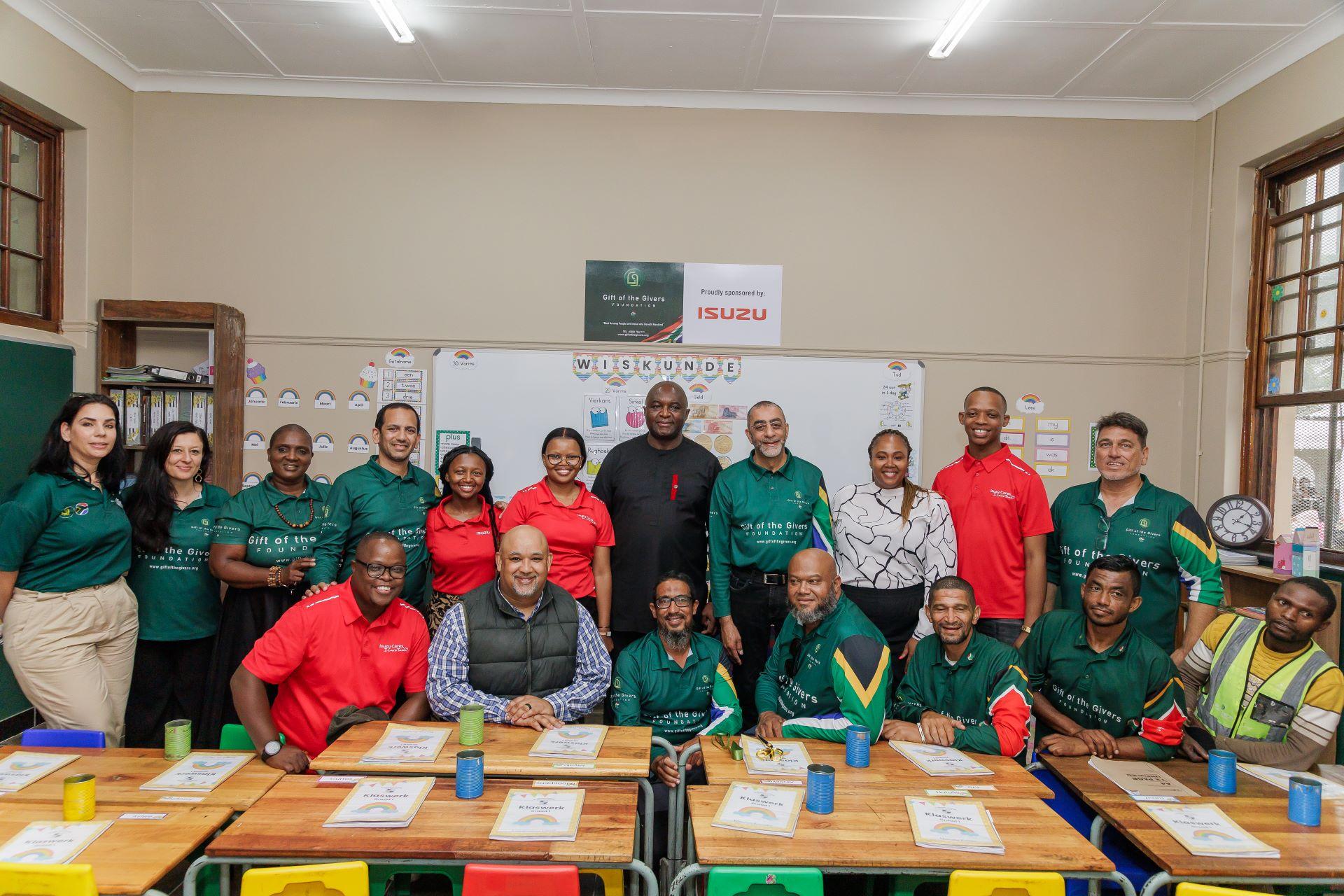 Isuzu Motors South Africa Drives Change with St Albans Primary School Refurbishment