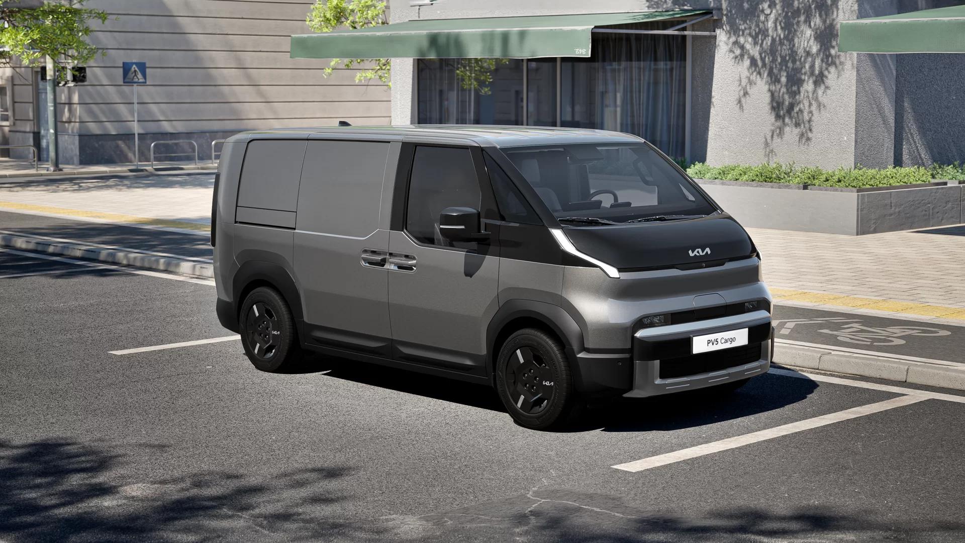 Kia Unveils the Bold and Versatile PV5 Passenger and Cargo Vans