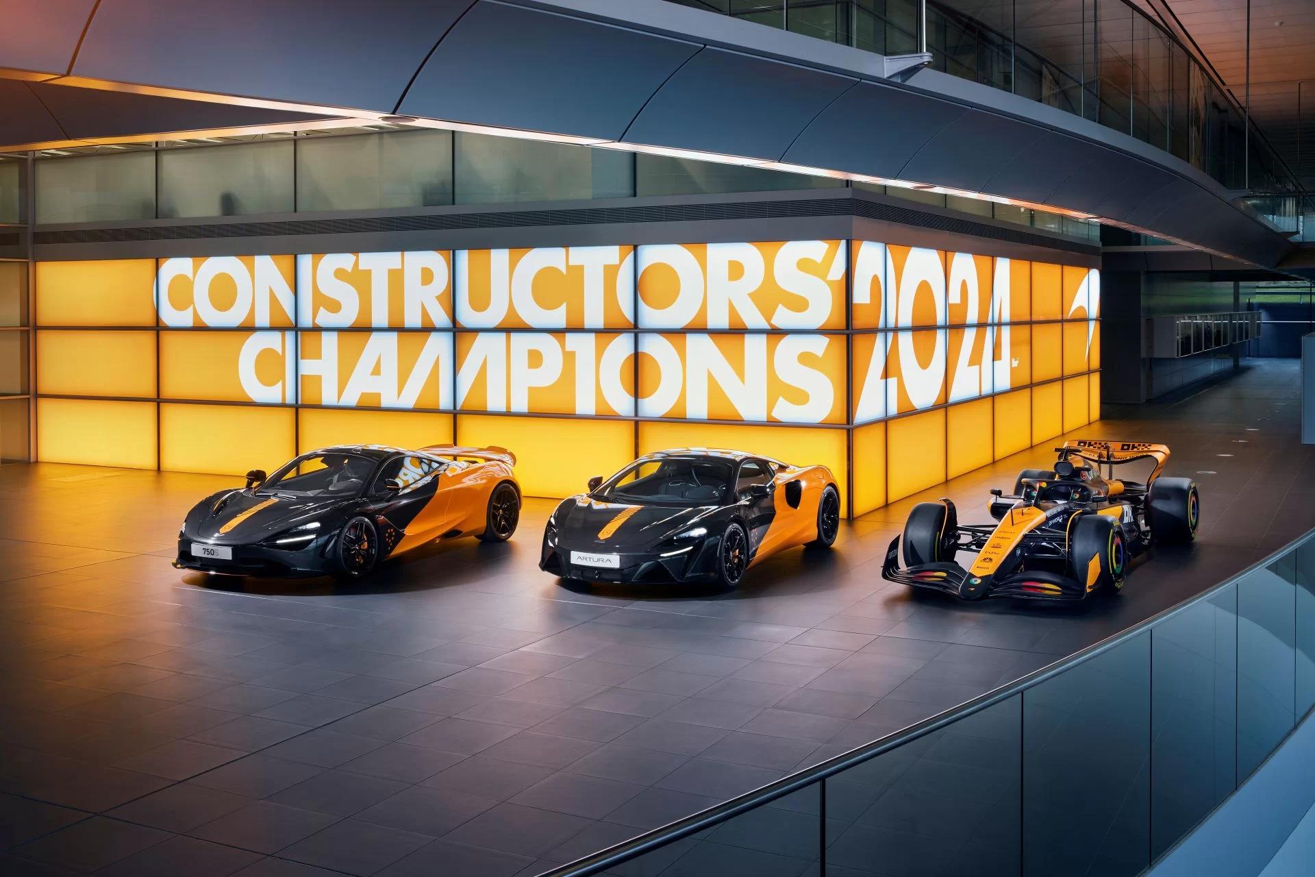 McLaren Commemorates Ninth Constructors’ Championship with Ultra-Limited MCL38 Celebration Edition Artura and 750S
