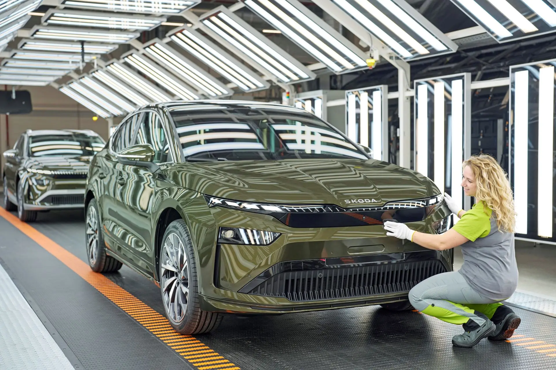 Škoda Auto Commences Production of the New All-Electric Enyaq at Mladá Boleslav