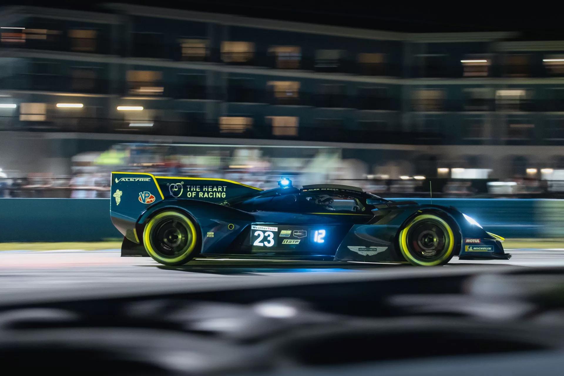 Aston Martin Valkyrie Shines in IMSA Debut with Historic Points Finish