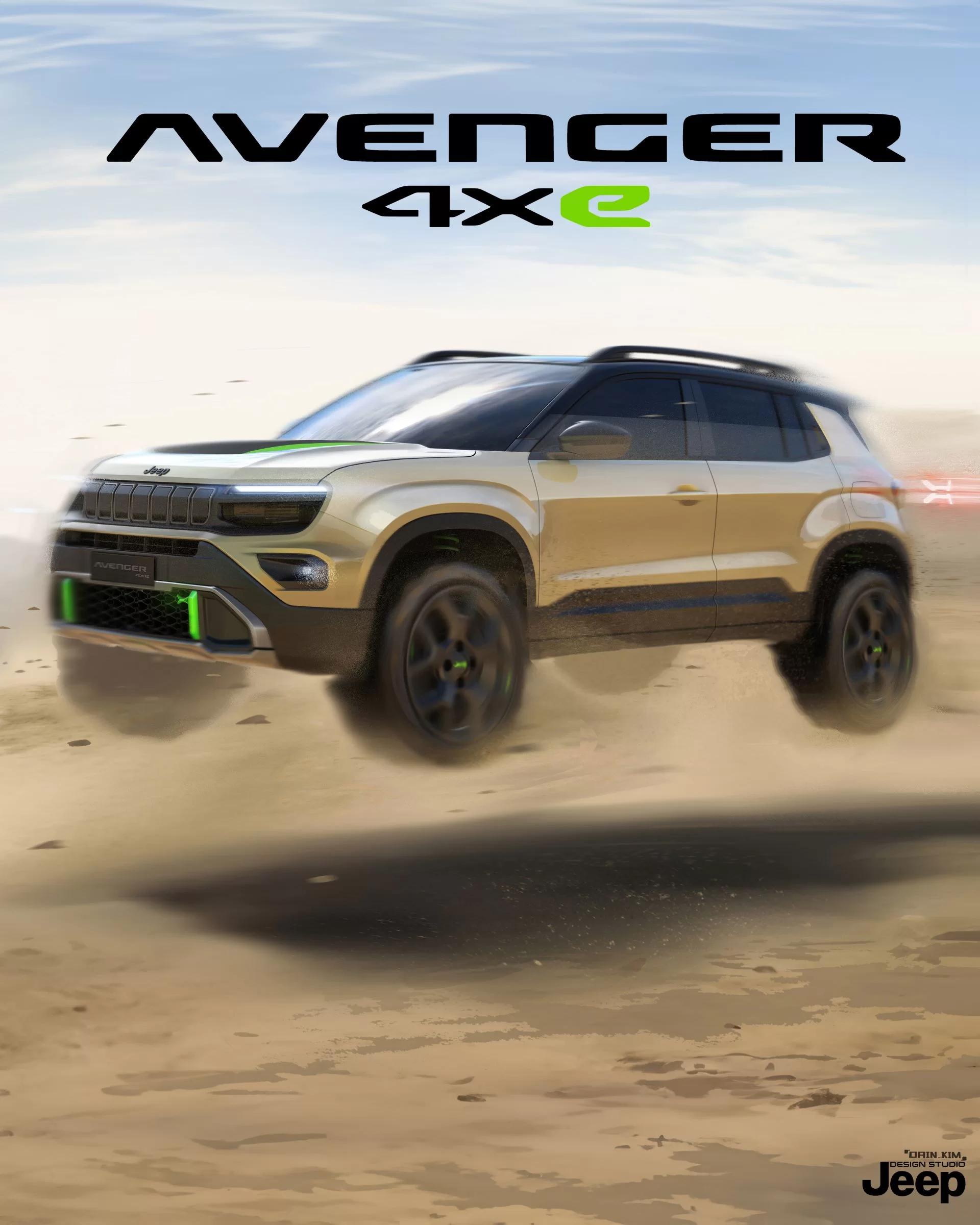 Behind the Lines: Jeep® Designers Unveil the Creative Vision for the Avenger 4xe