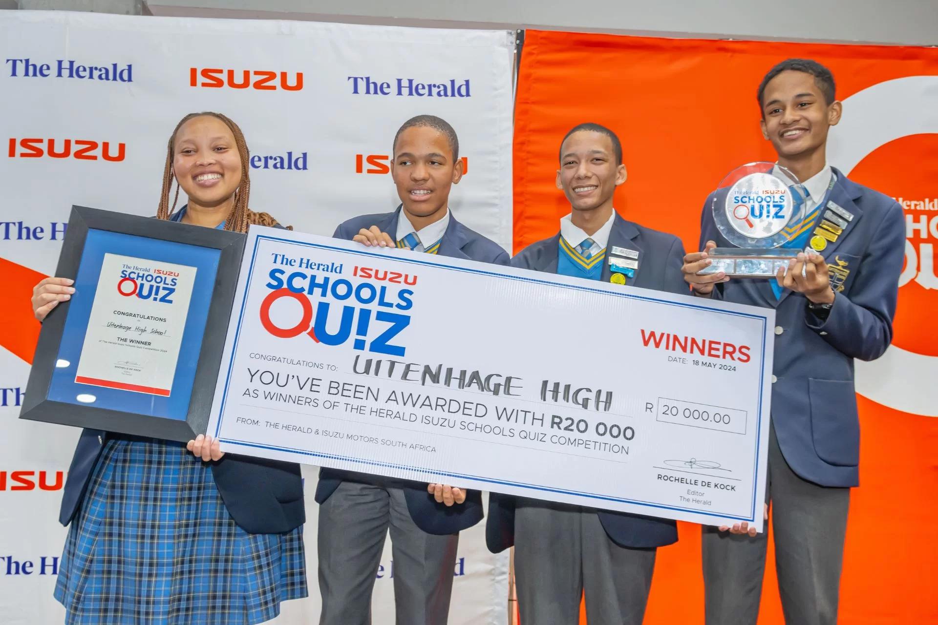 ISUZU and The Herald Continue to Champion Literacy and Knowledge with Schools Quiz Initiative