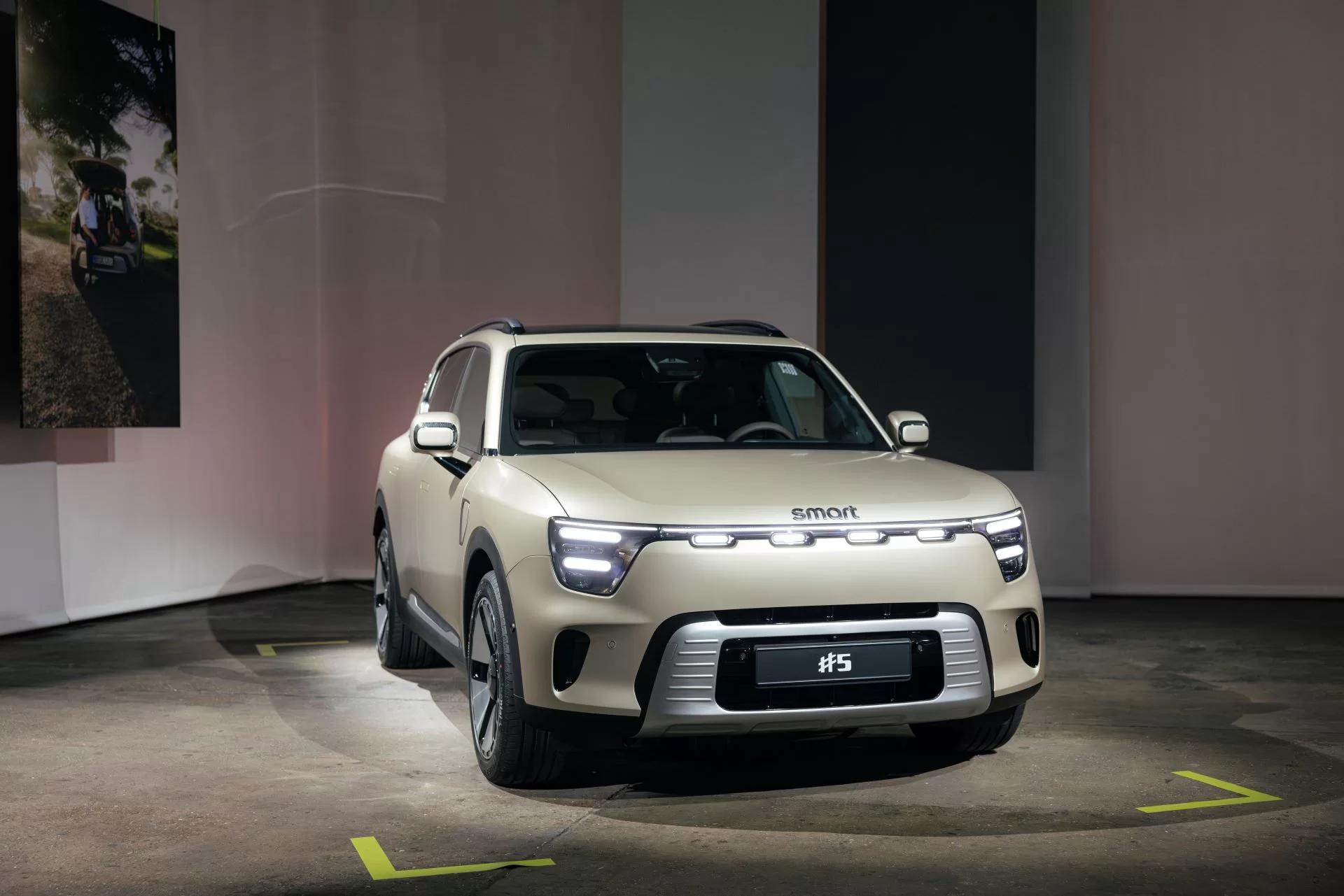 Smart Introduces Its First Mid-Size SUV, the smart #5, to the UK Market