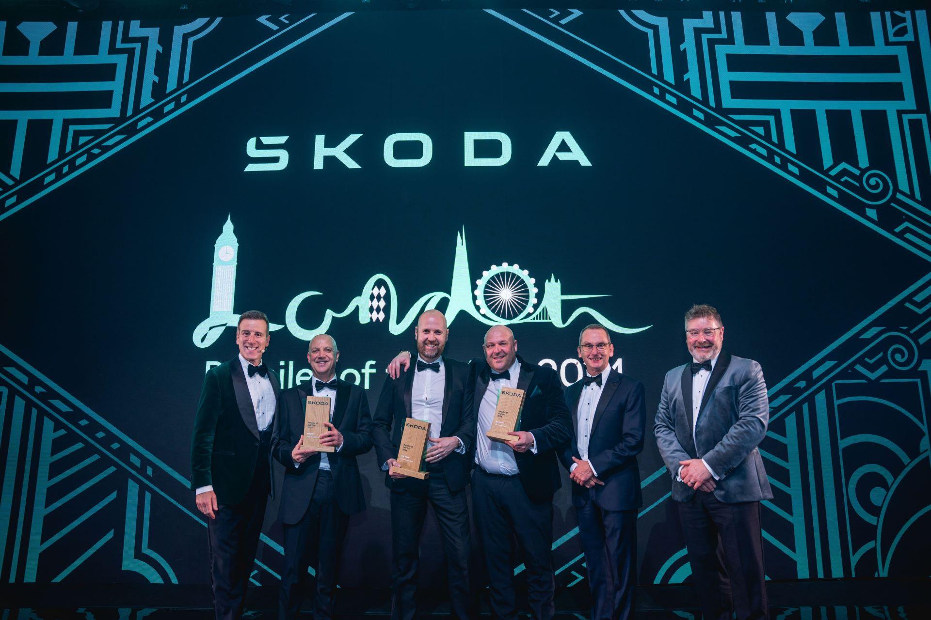 Vindis Škoda (Bury St Edmunds) Crowned Overall Retailer of the Year at Škoda UK’s 2024 Awards