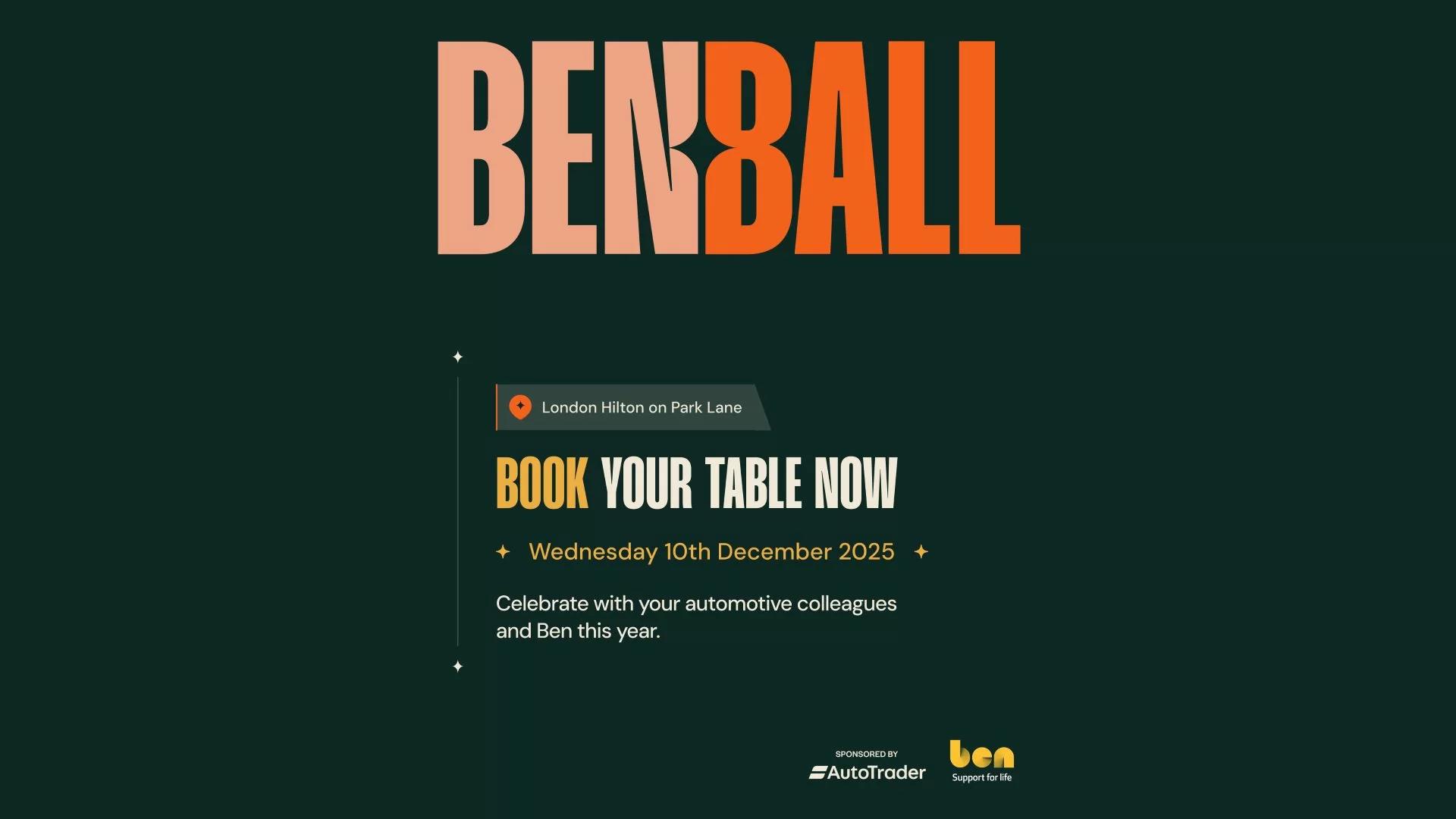Ben Ball 2025: A Night to Remember in Support of the Automotive Community