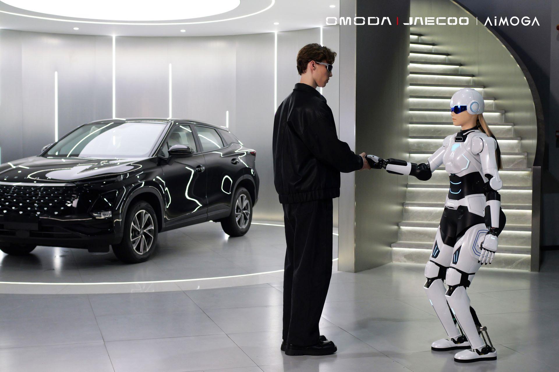 Chery’s AiMOGA Robot Mornine Redefines Automotive Retail with Humanoid Intelligence