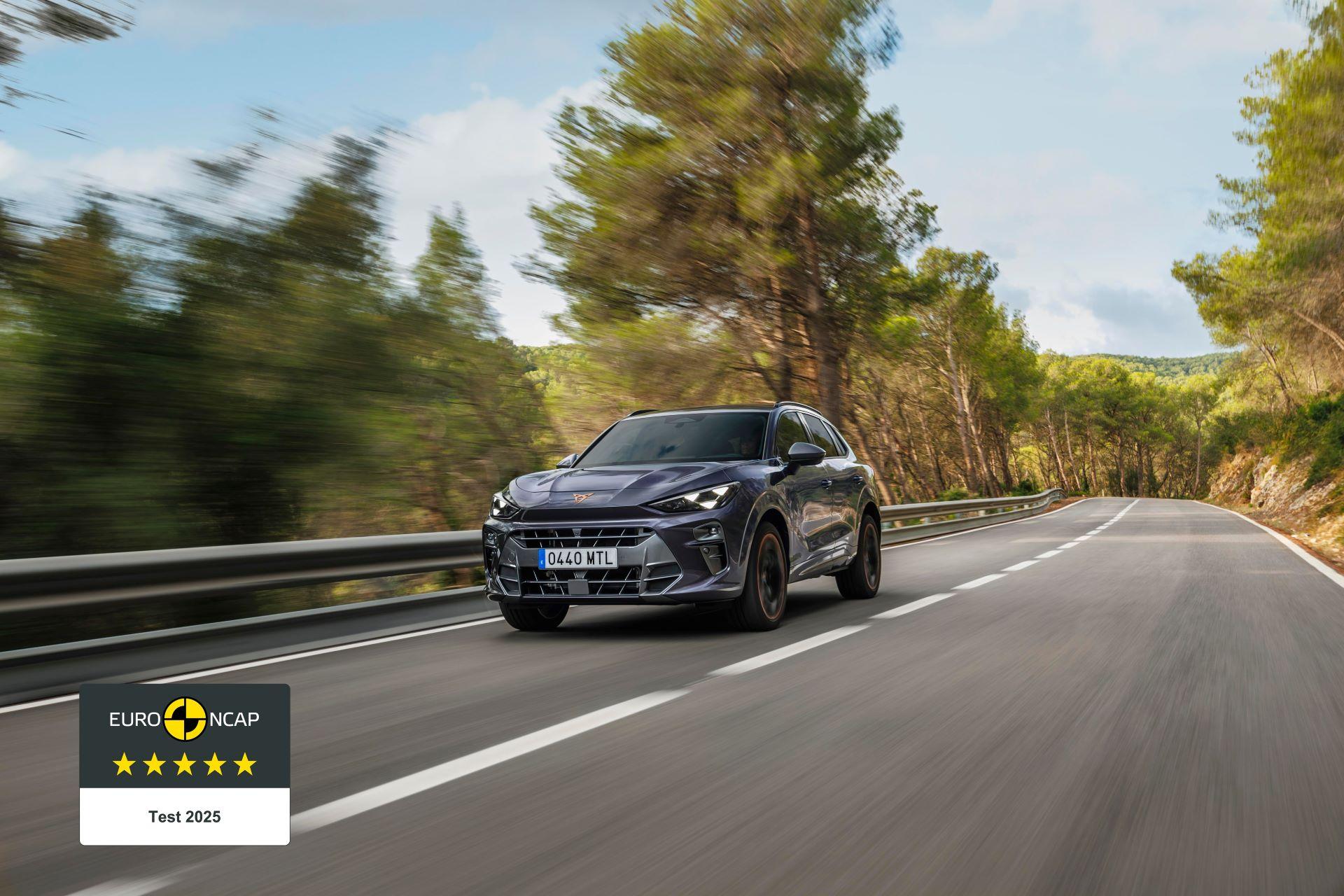 CUPRA Terramar Achieves Euro NCAP’s Coveted 5-Star Rating: A Testament to Safety Excellence