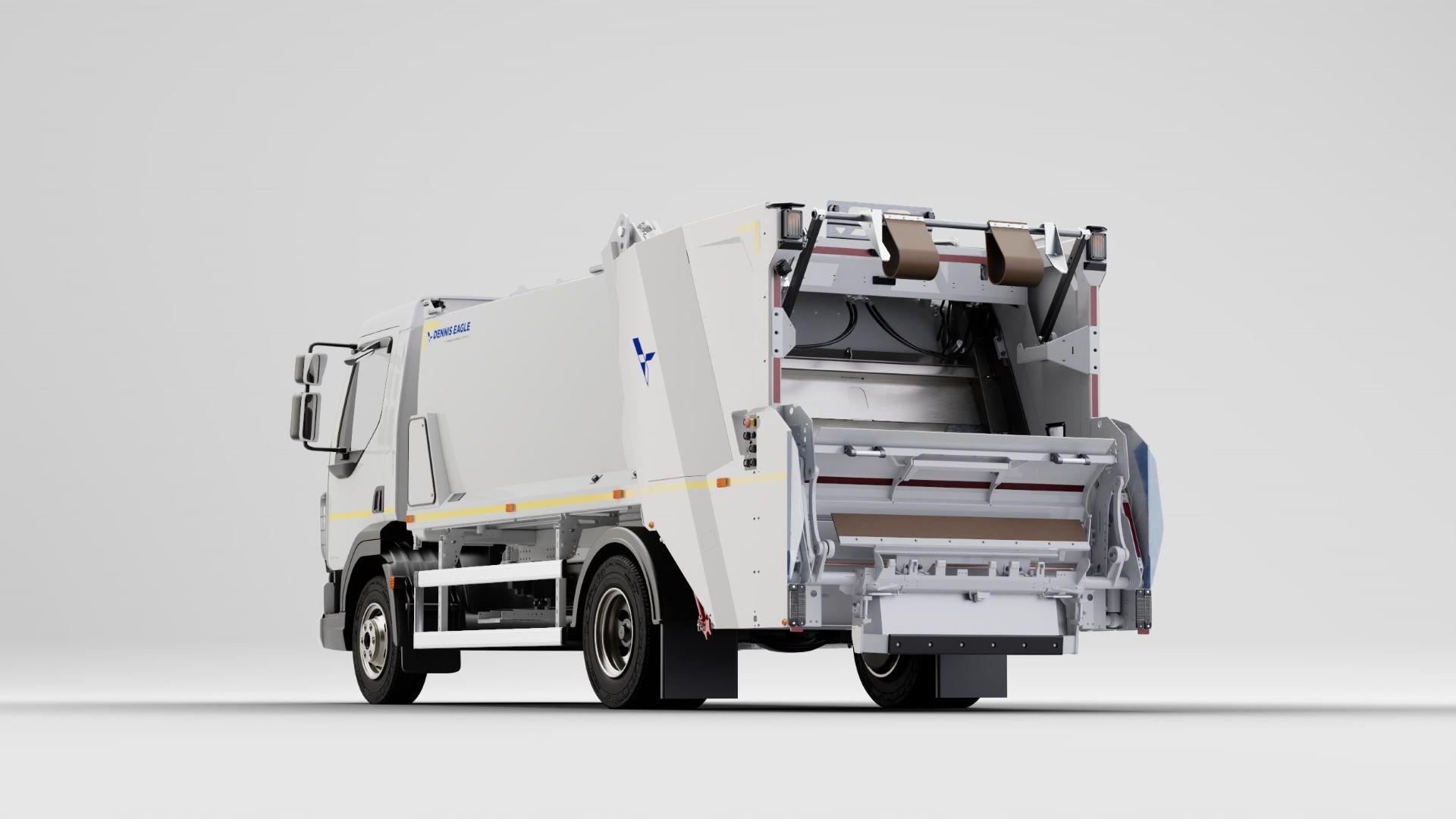 Dennis Eagle Unveils the Olympus Midi: Compact, Powerful, and Ready for the Future of Waste Collection