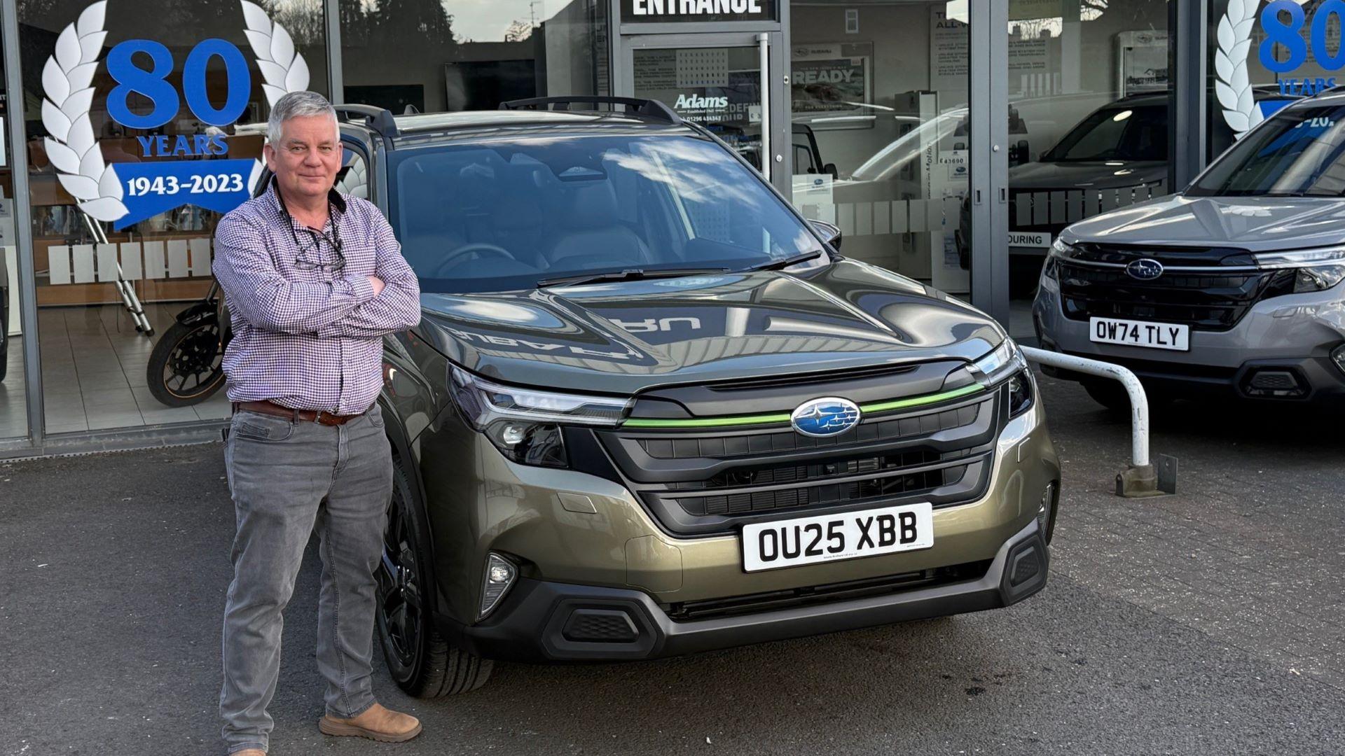 Faithful to the Core: Loyal Customer Takes Delivery of His 26th Subaru – the All-New 6th Gen Forester