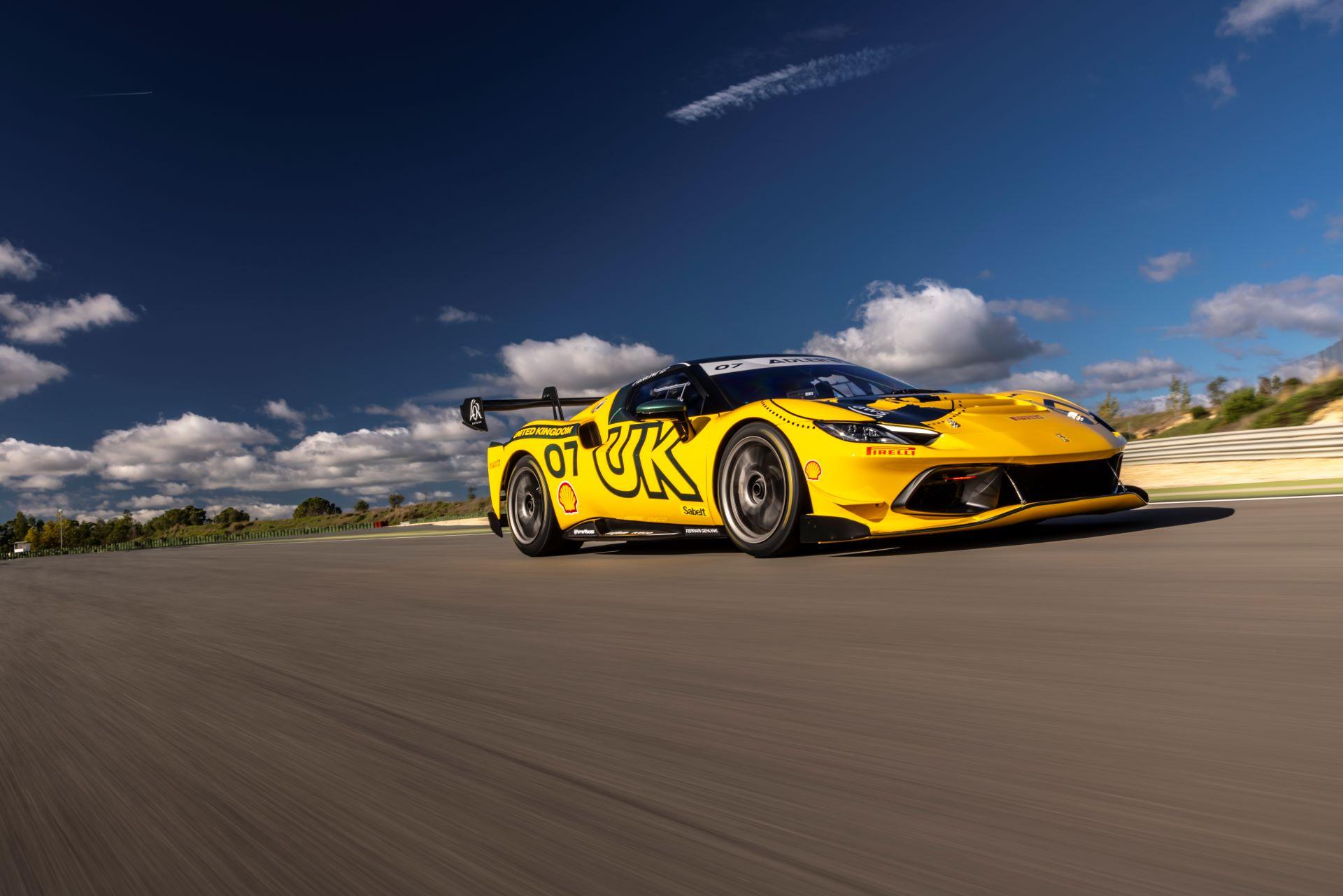 Ferrari Challenge UK Roars into 2025 with New Era and New Machine at Navarra