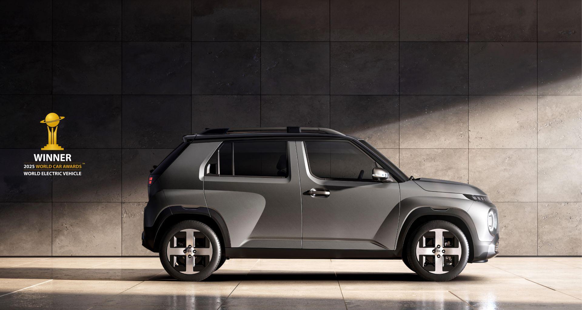 Hyundai INSTER Named 2025 World Electric Vehicle – A Fourth Consecutive Win at the World Car Awards