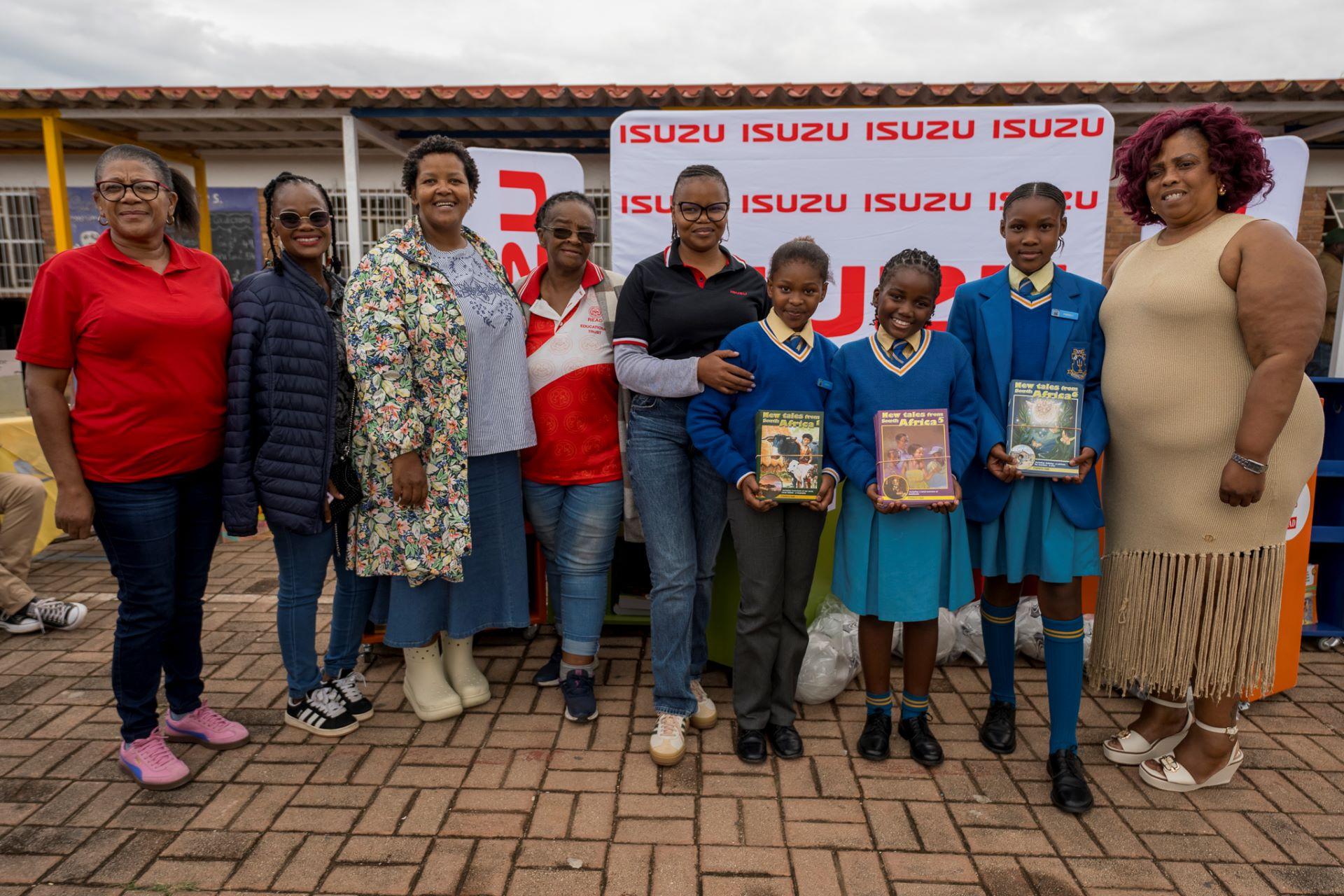 Isuzu and Rally to Read Expand Literacy Drive in Gqeberha, Empowering Schools and Communities